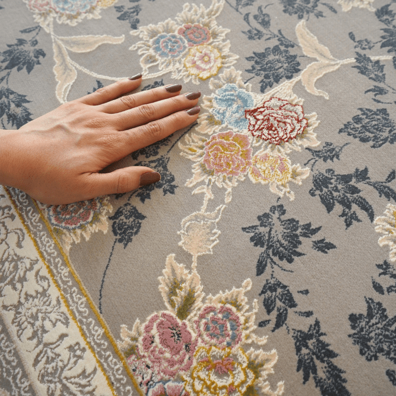 Flower Bouquet Vintage Rug - Aladdinrugs
