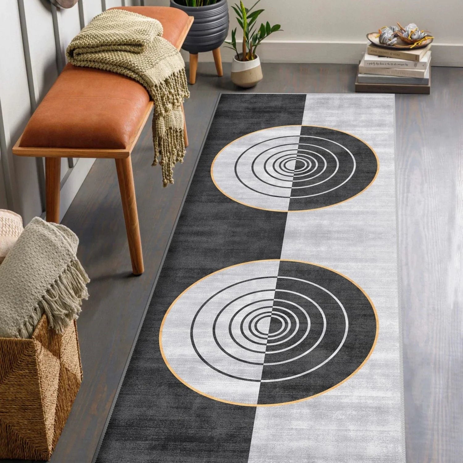 Concentric Circles Design - Aladdinrugs
