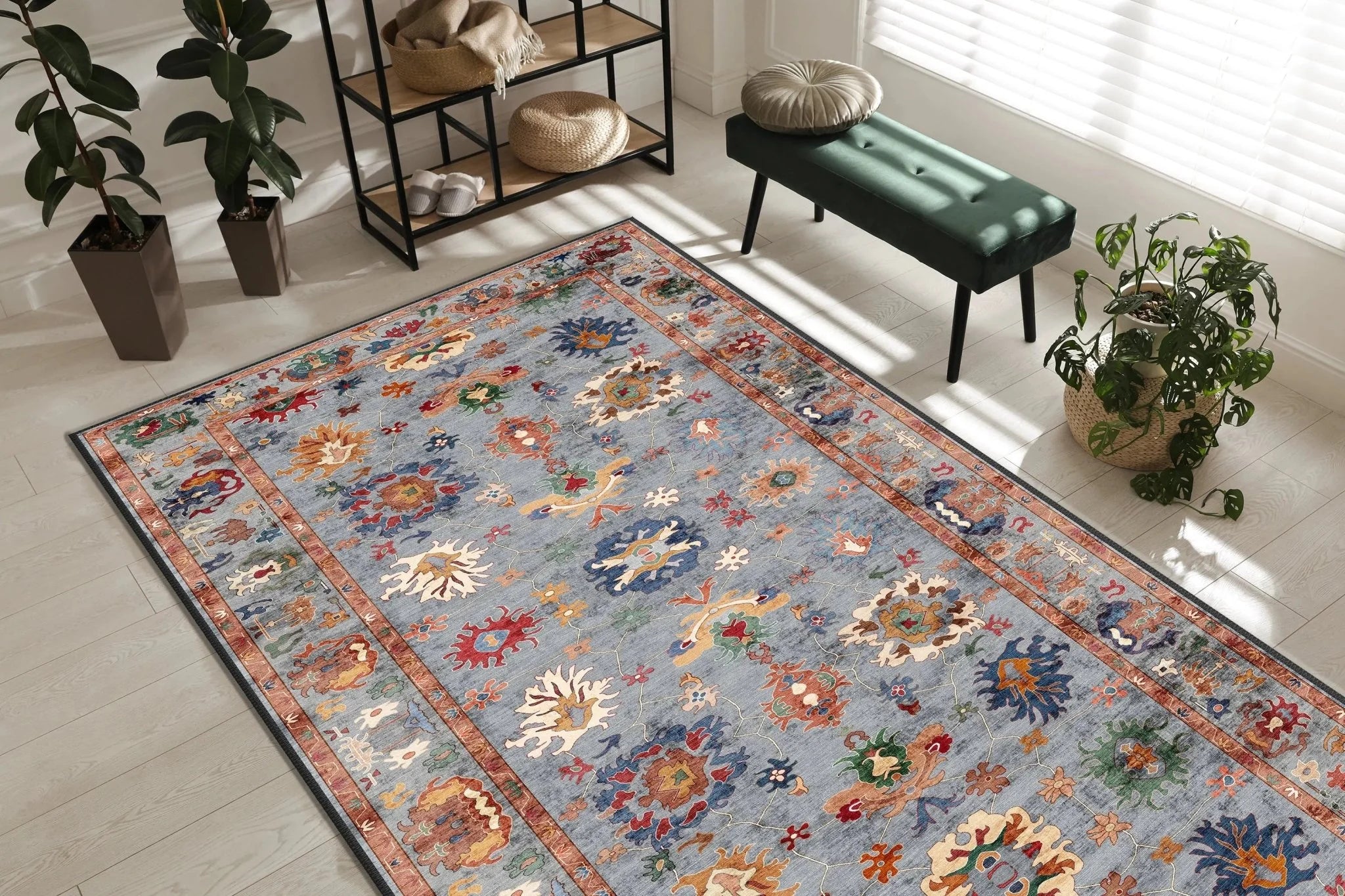 Round Oushak Rug - Aladdinrugs