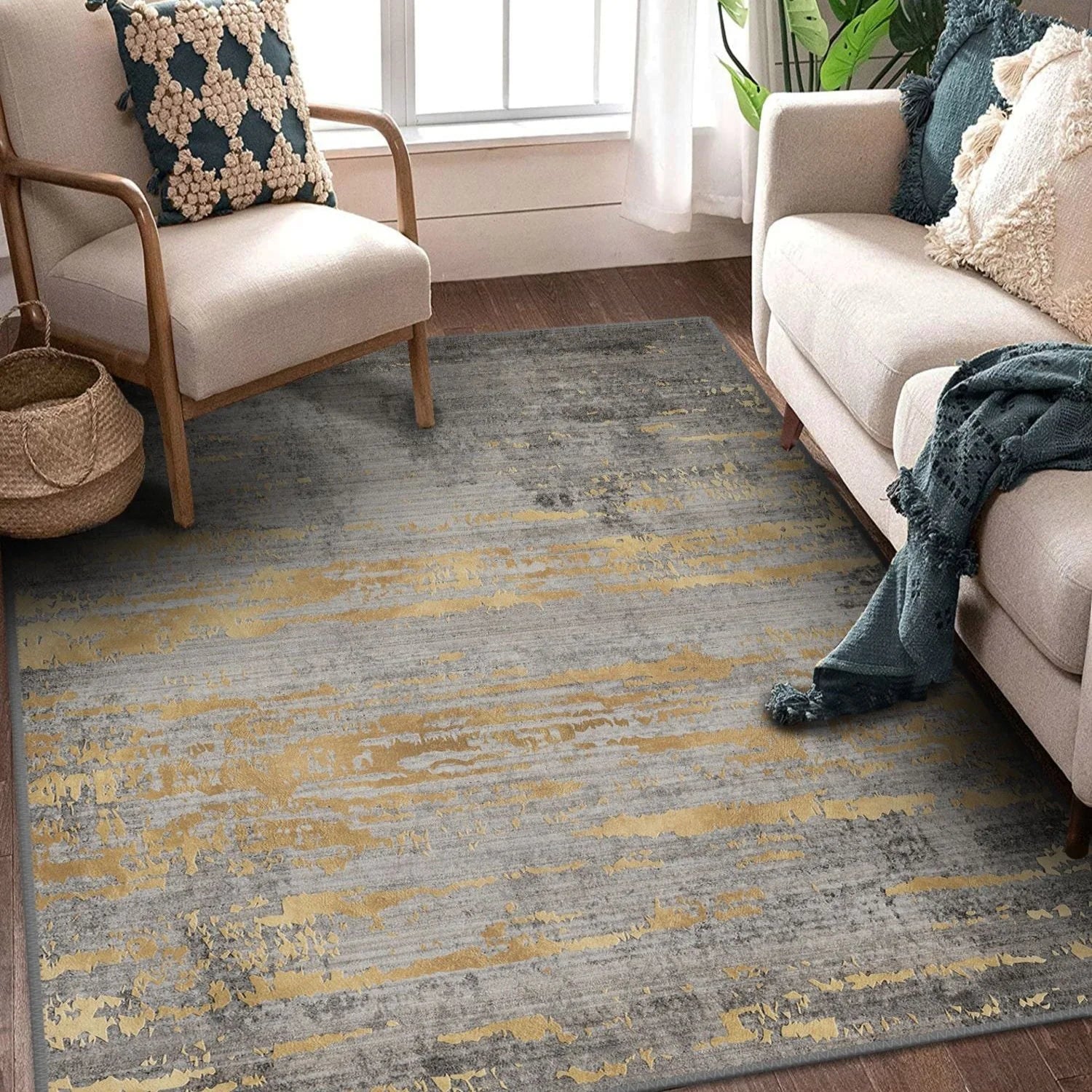Elegant Gray Rug - Aladdinrugs