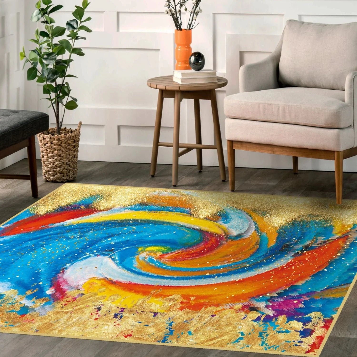 Dynamic Art Runner - Aladdinrugs