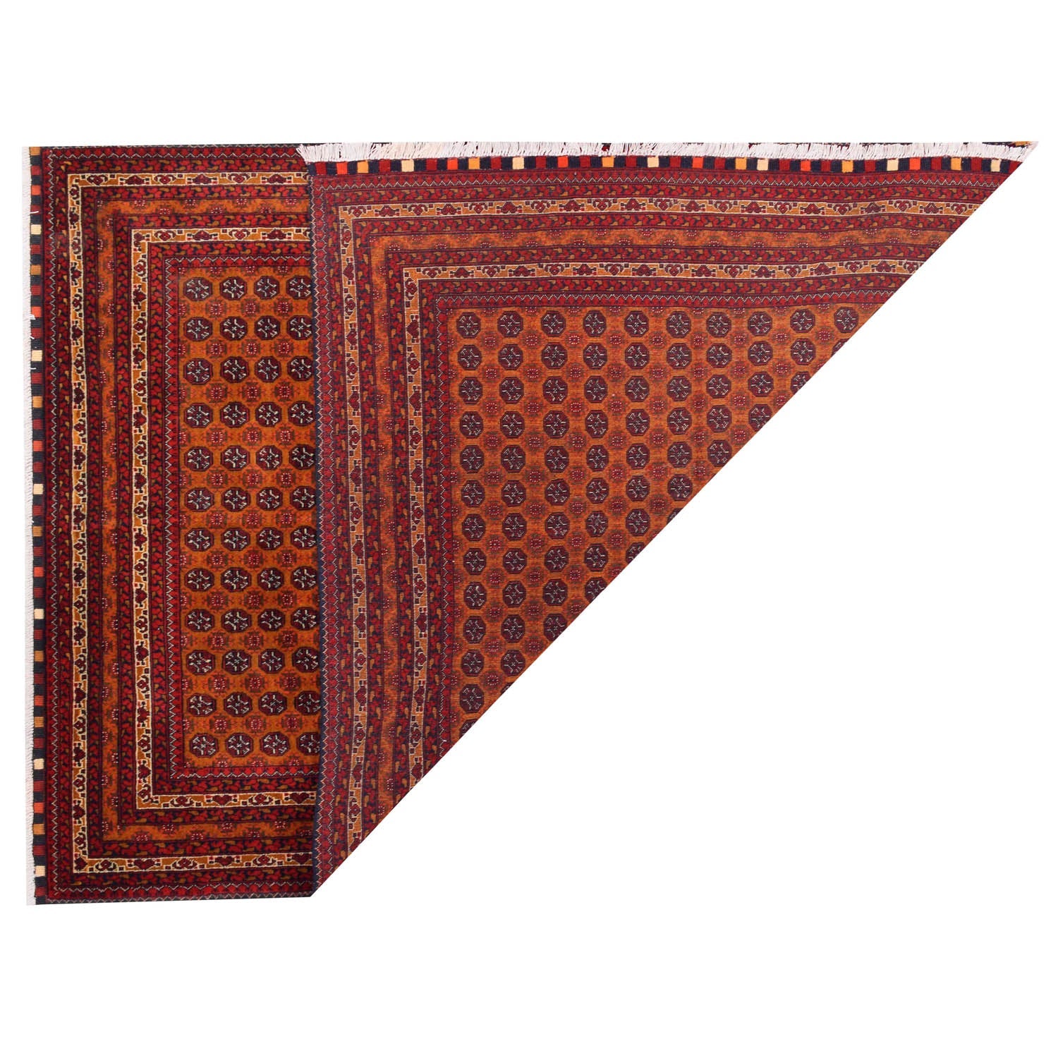 Luxury Hand‑Knotted Khoja Roshnai Wool Rug 145 cm × 198 cm – No 4992