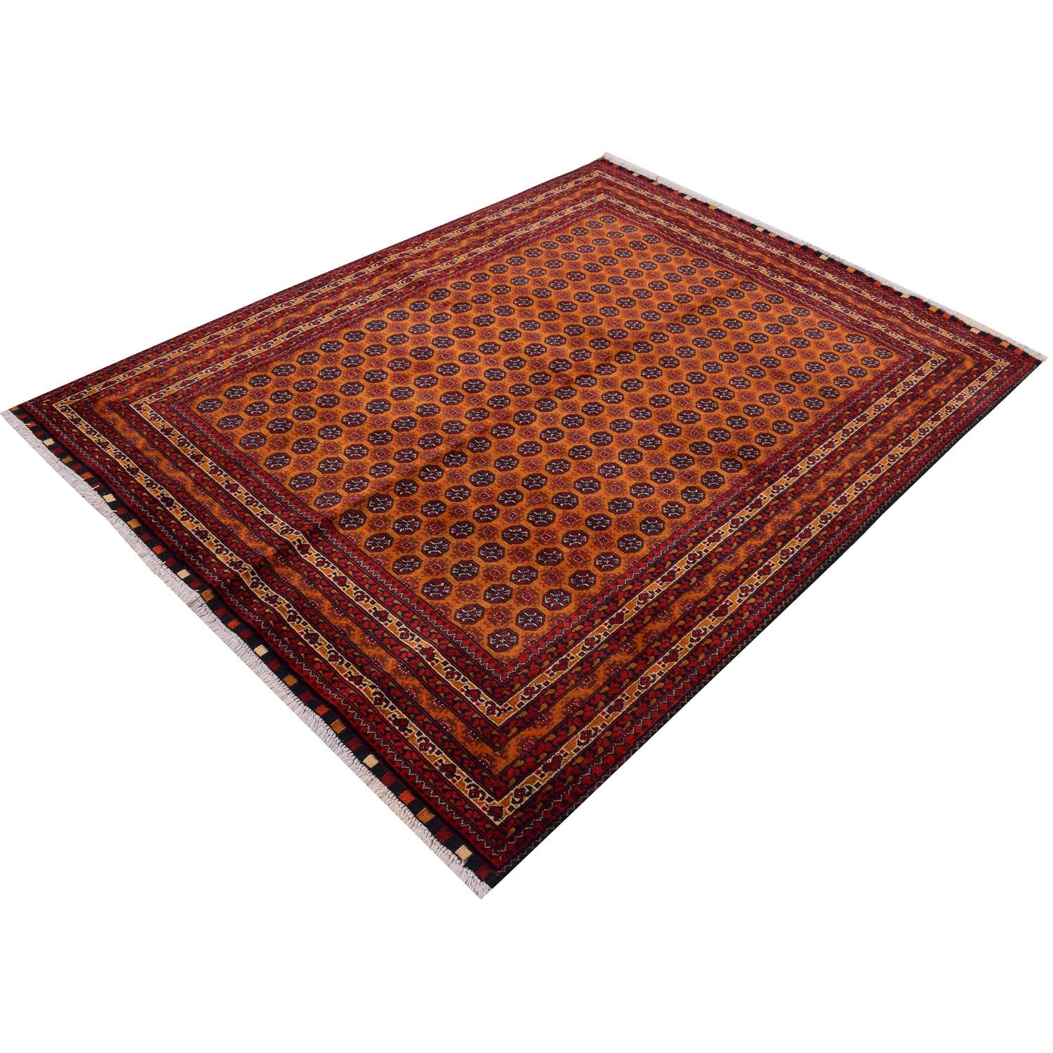 Luxury Hand‑Knotted Khoja Roshnai Wool Rug 145 cm × 198 cm – No 4992