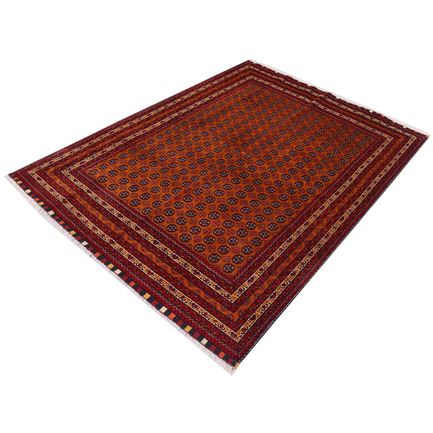 Luxury Hand‑Knotted Khoja Roshnai Wool Rug 145 cm × 198 cm – No 4992