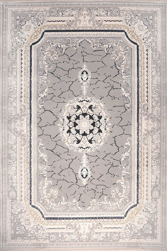 Ruby Marble Medallion Rug