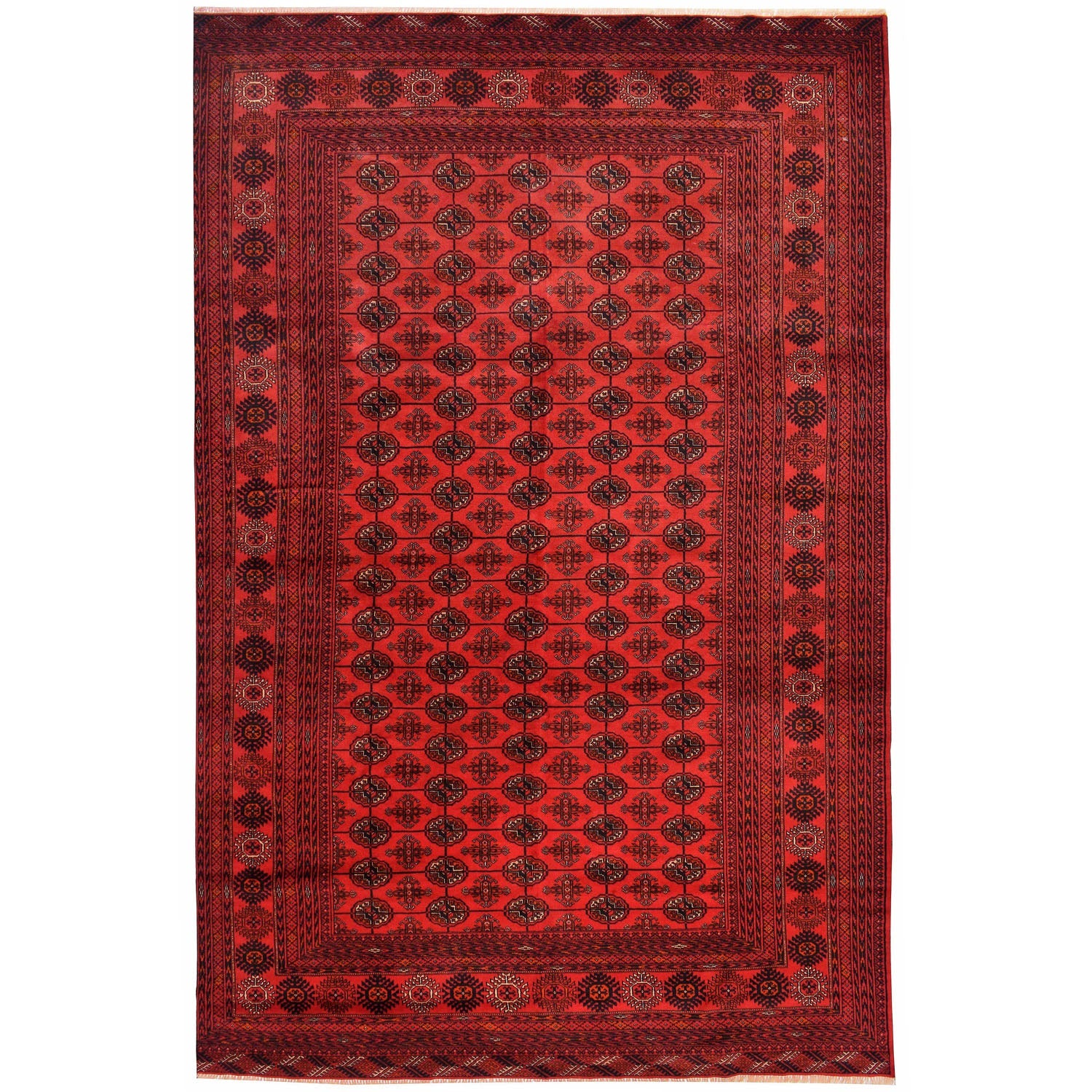 Handmade Wool Bokhara Rug 189 x 285 (cm) (ID 5018)