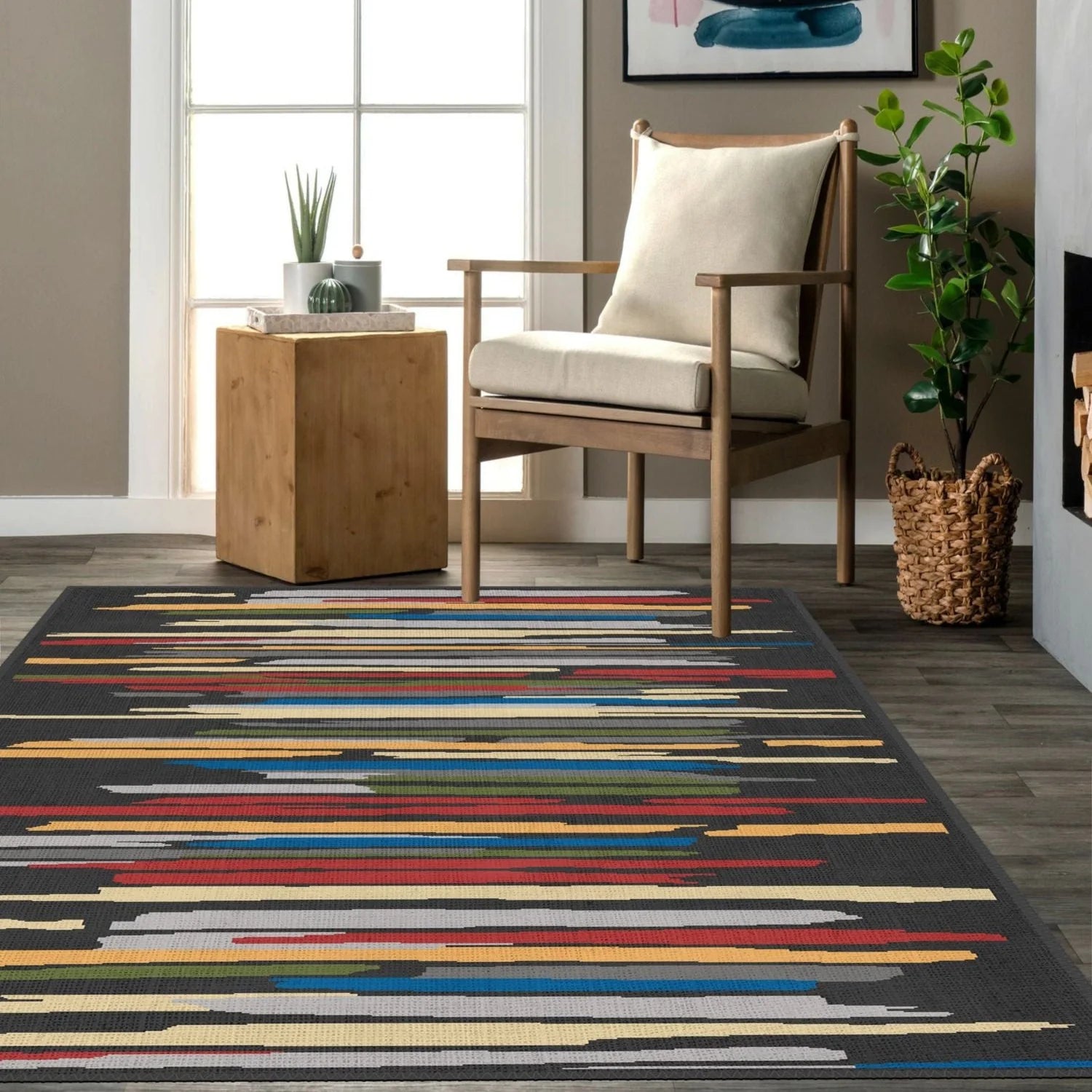 Spectrum Stripes Rug - Aladdinrugs