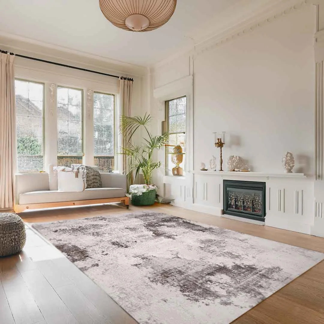 Lorenz Soft Mist Stonewash Cream Rug