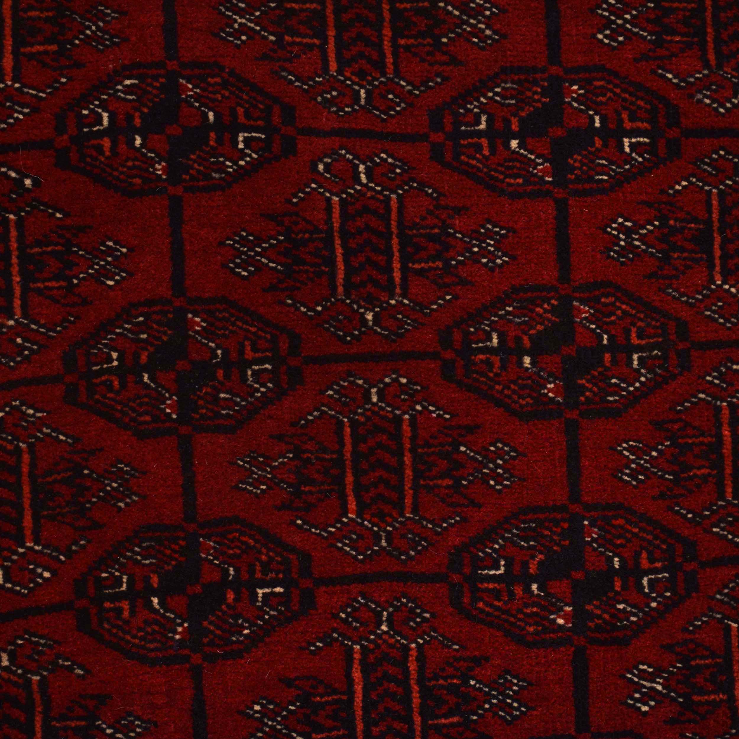 Premium Handmade Bokhara Wool Oriental Rug 120x181cm (ID 9034)