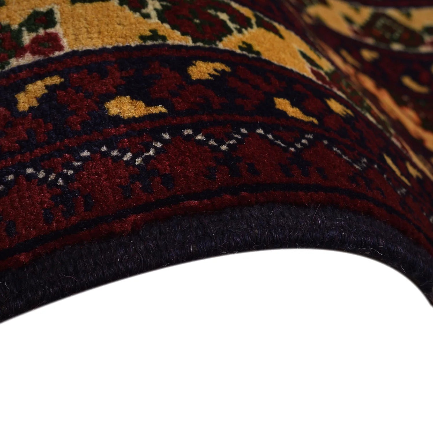 Orange Color Khoja Roshnai Carpet 192 x 291 (cm) - No. 9044