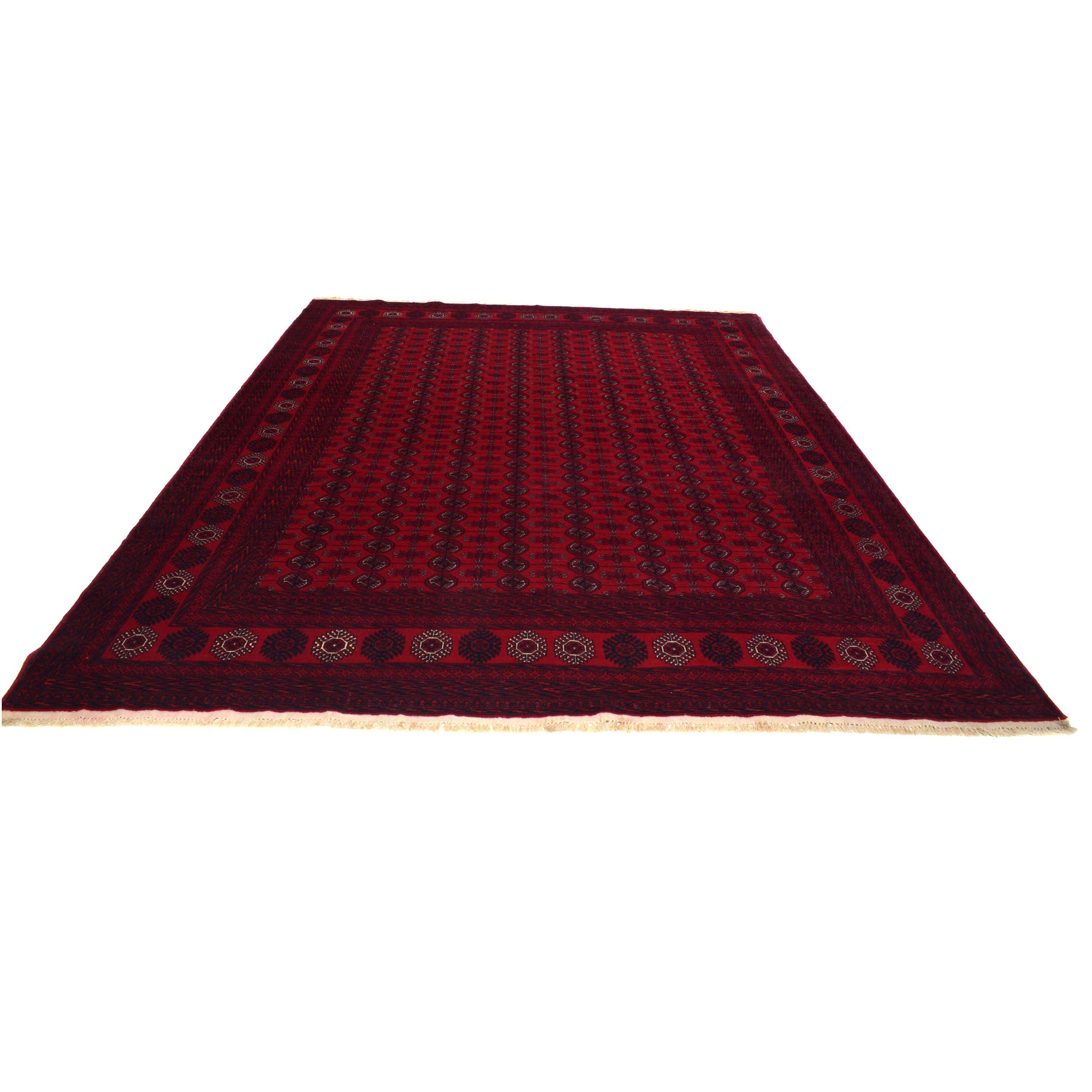 Handmade Wool Bokhara Rug 252 x 331 cm (ID 9246)