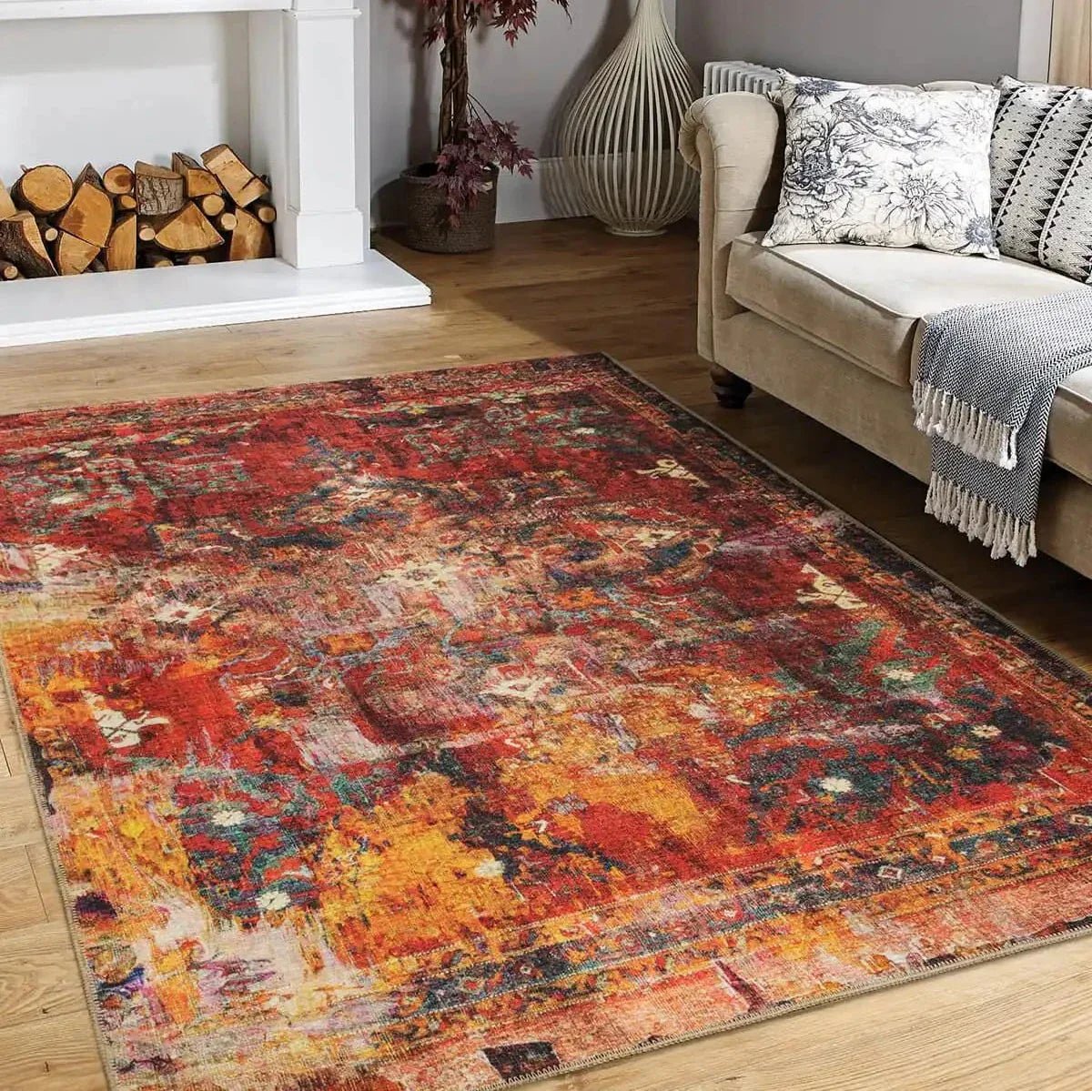 Artistic Multicolor Rug - Aladdinrugs
