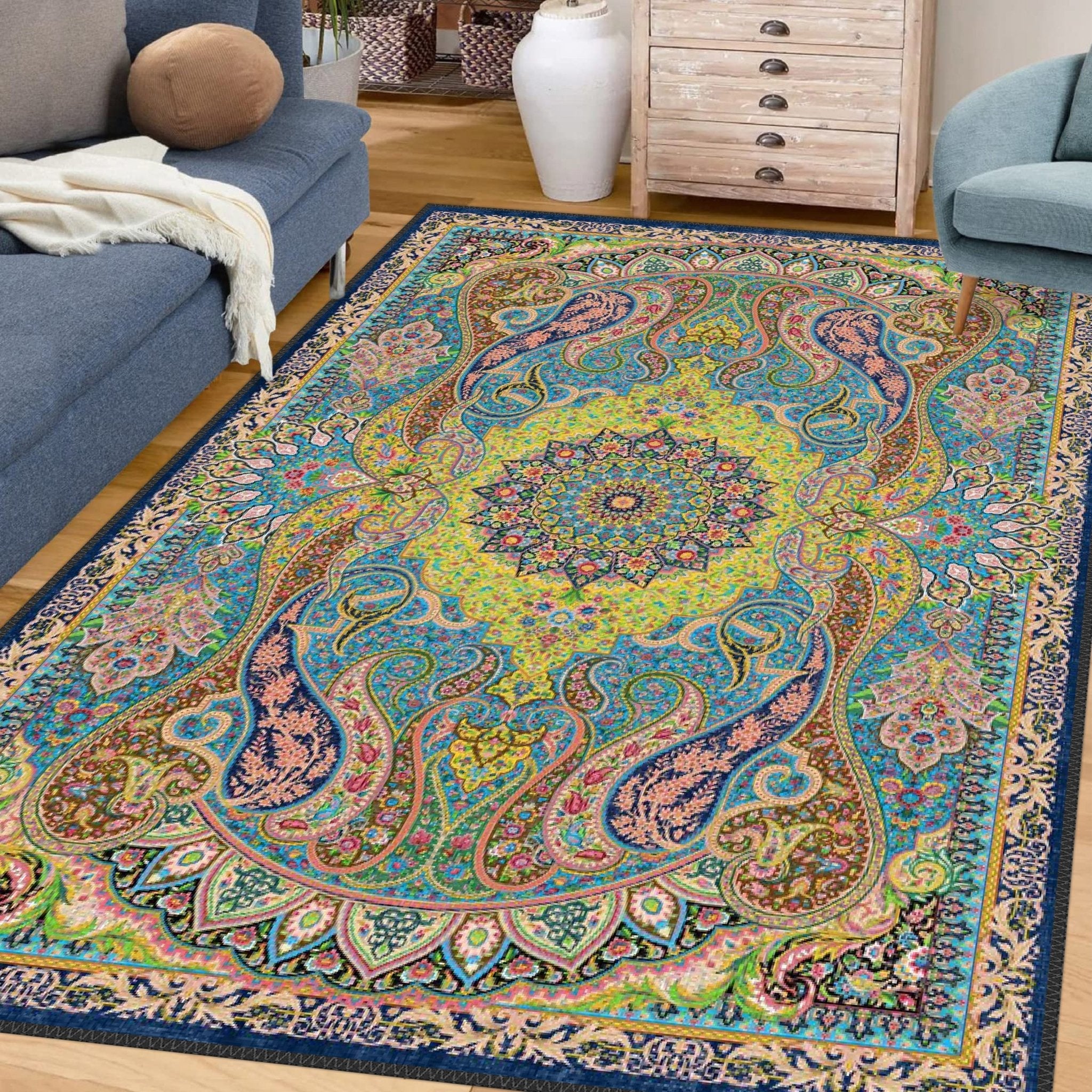 Persian Paisley Rug