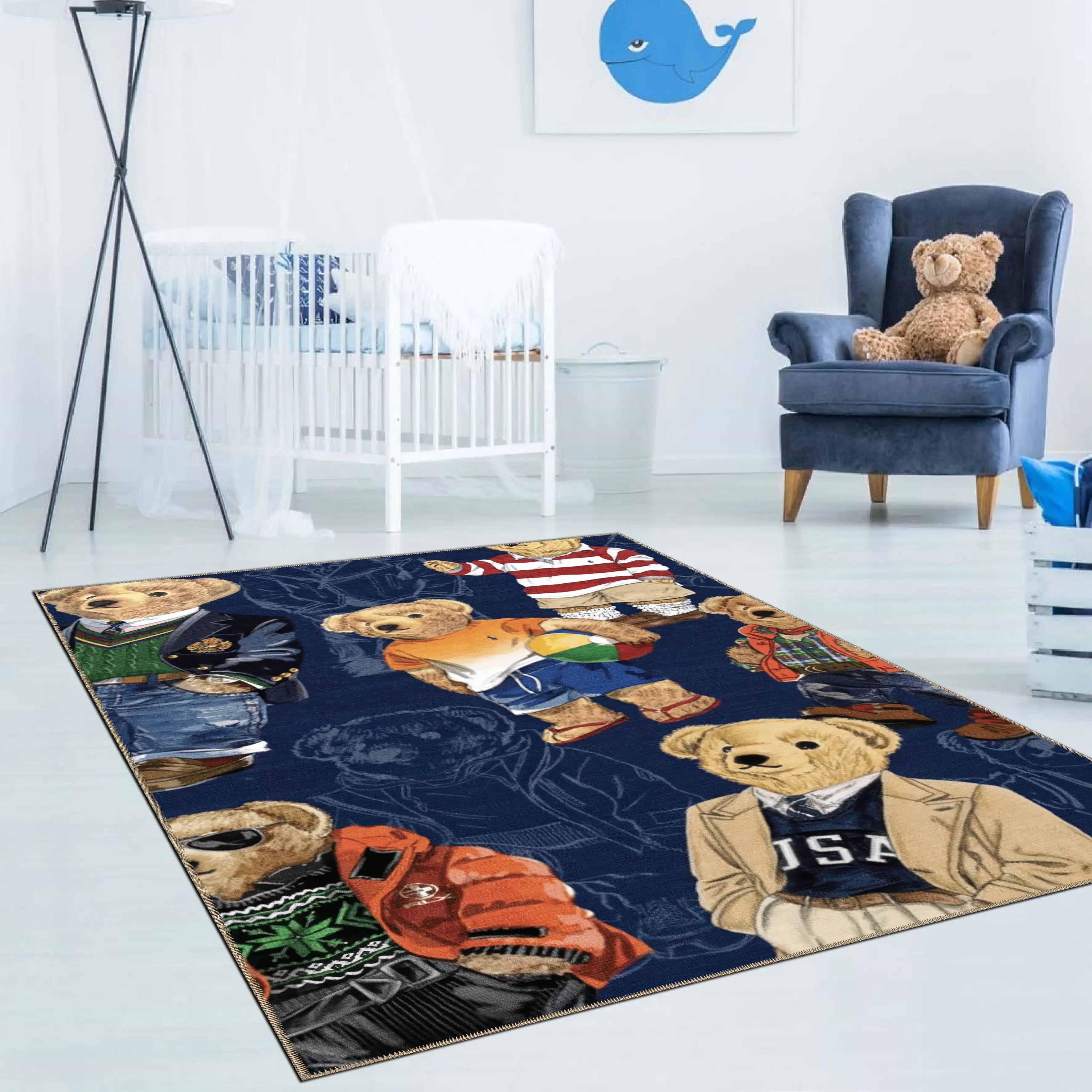 Teddy Bear Kids Rug - Aladdinrugs