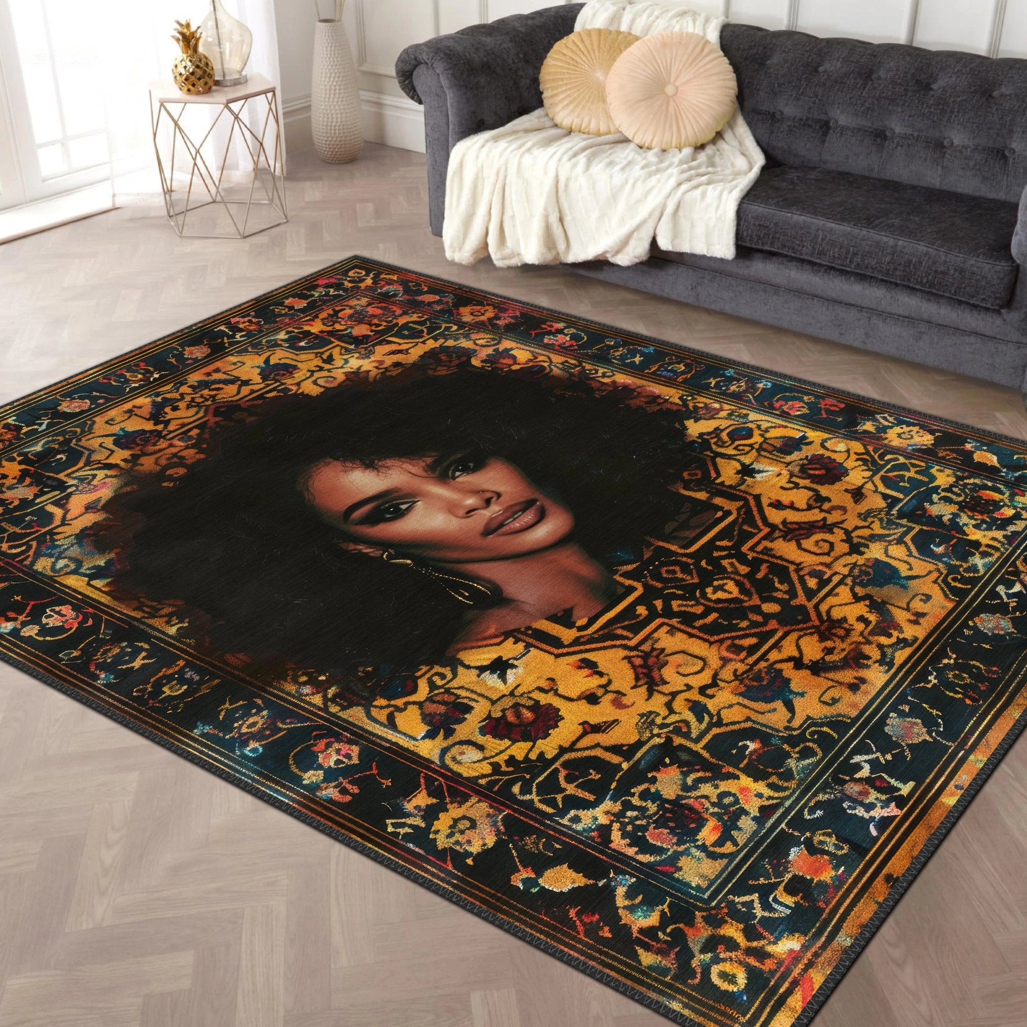 Artistic Music Icon Rug - Aladdinrugs