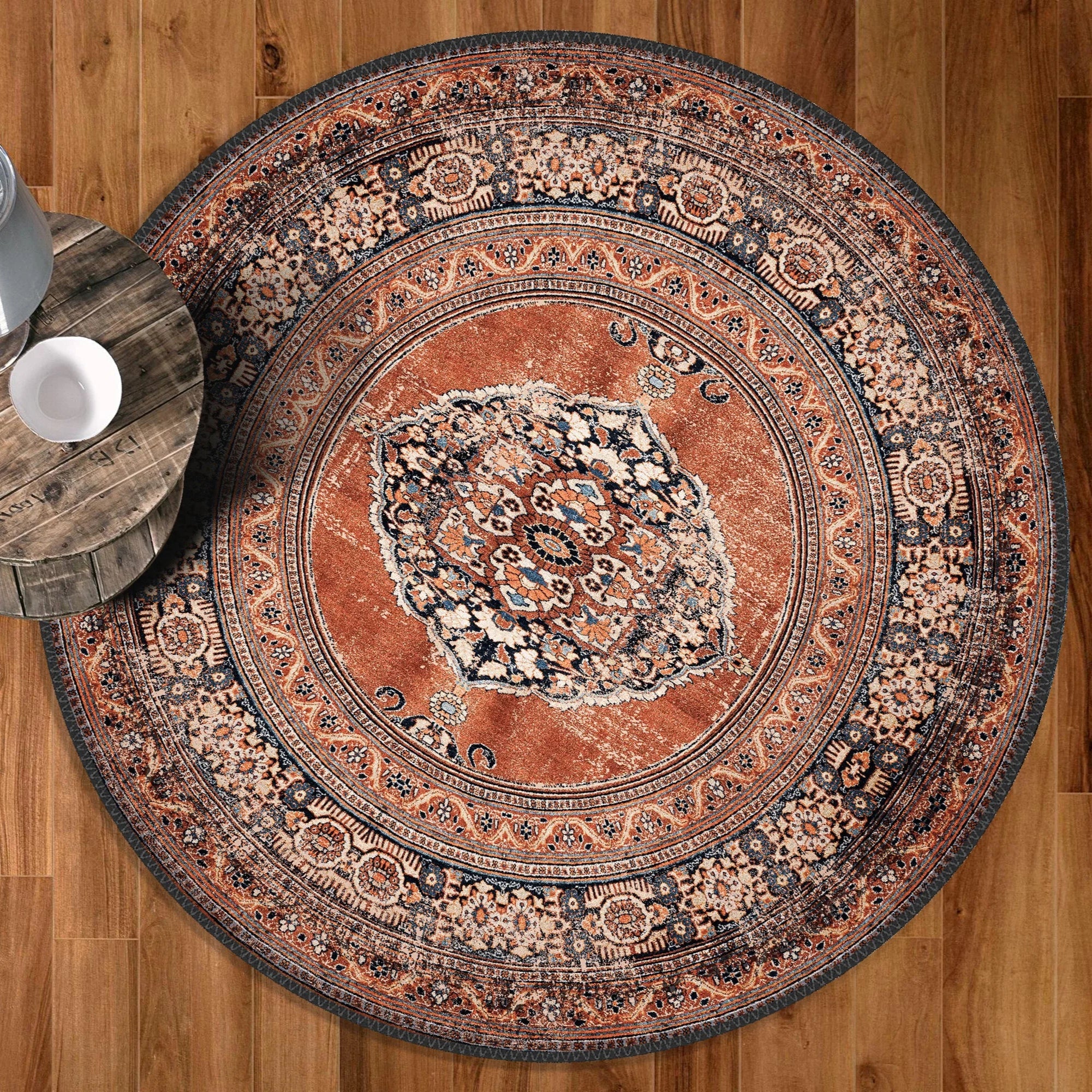 Terracotta Oriental Rug - Aladdinrugs