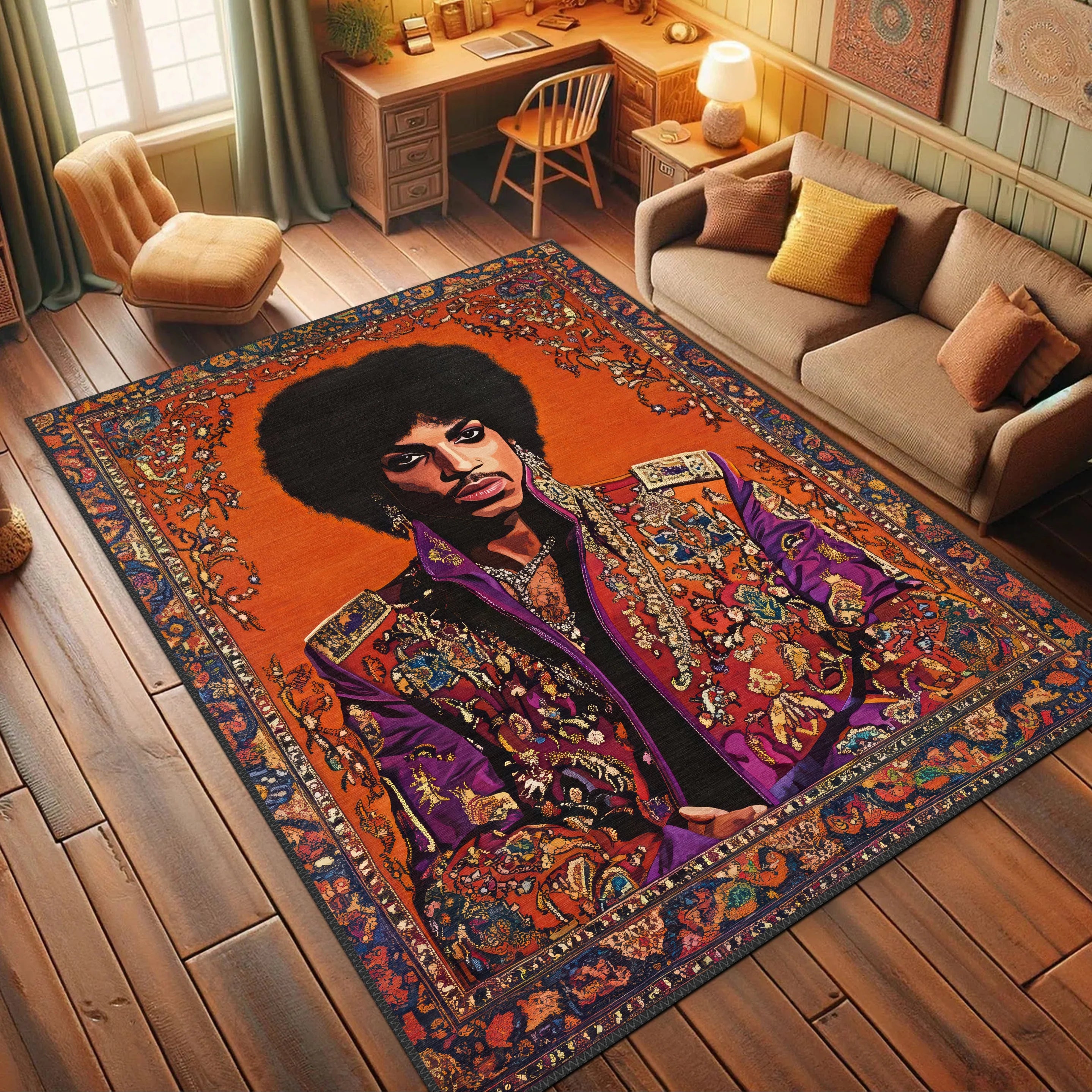 Prince Iconic Rug - Aladdinrugs