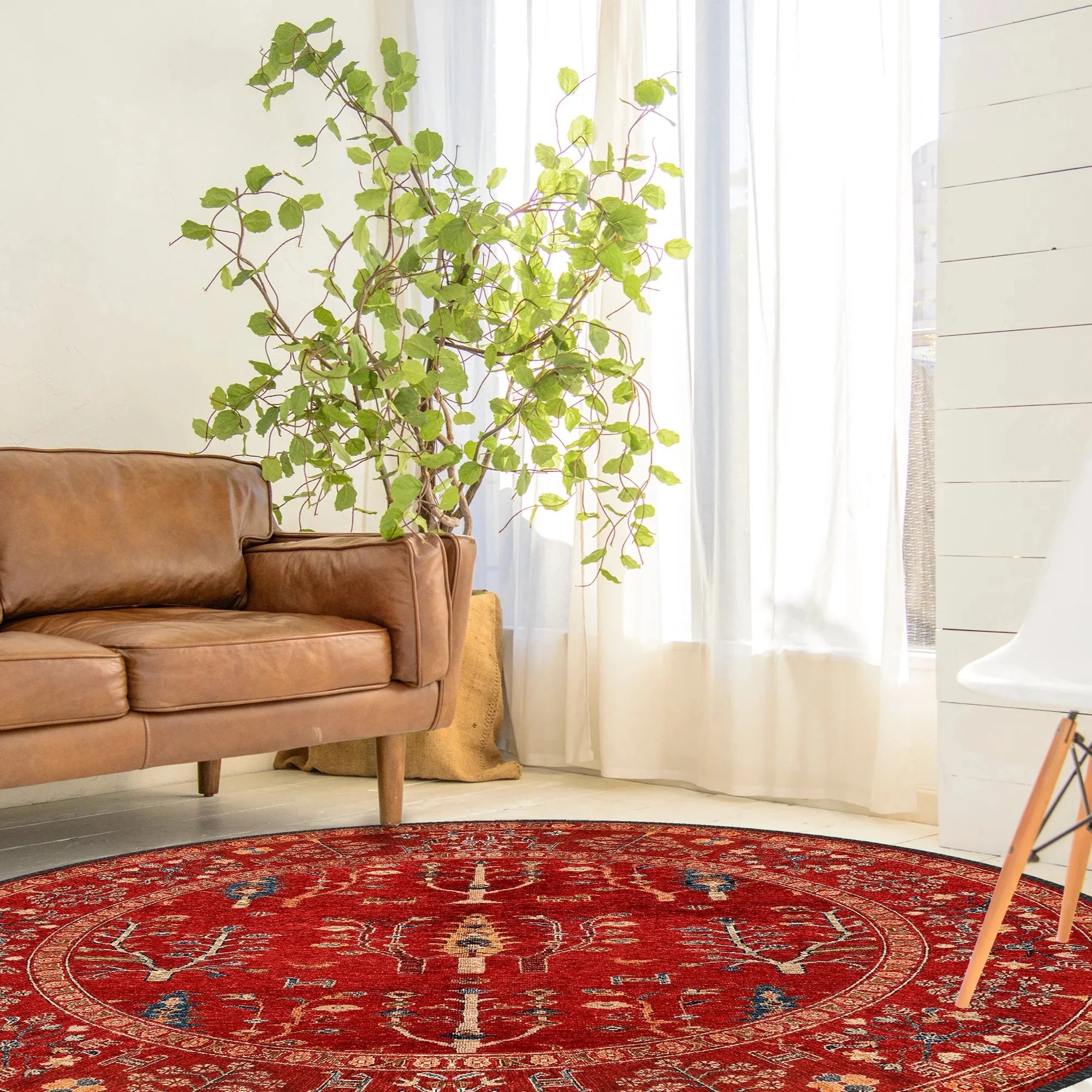 Tree and Animal Motifs - Aladdinrugs