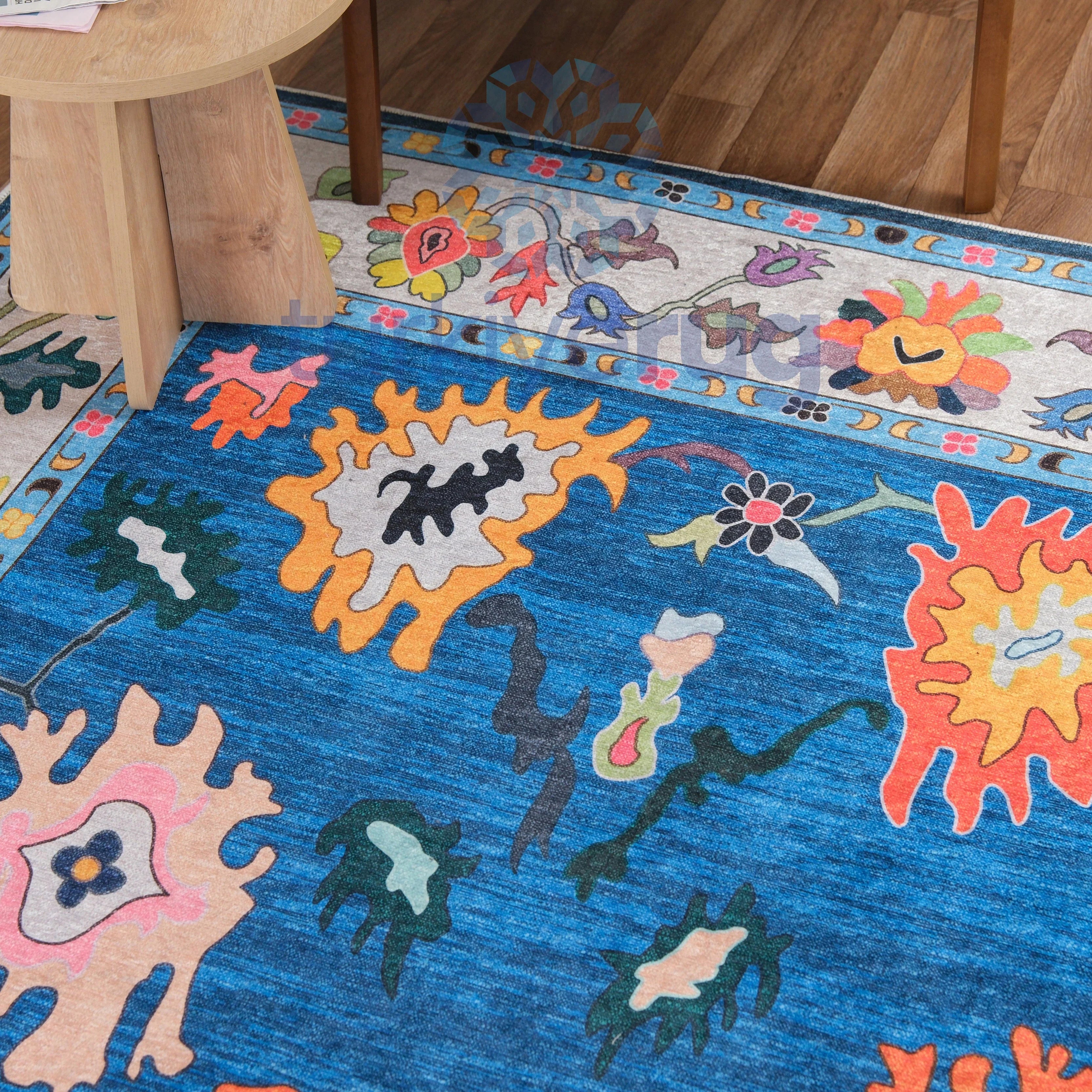 Colorful Oushak Rug - Aladdinrugs
