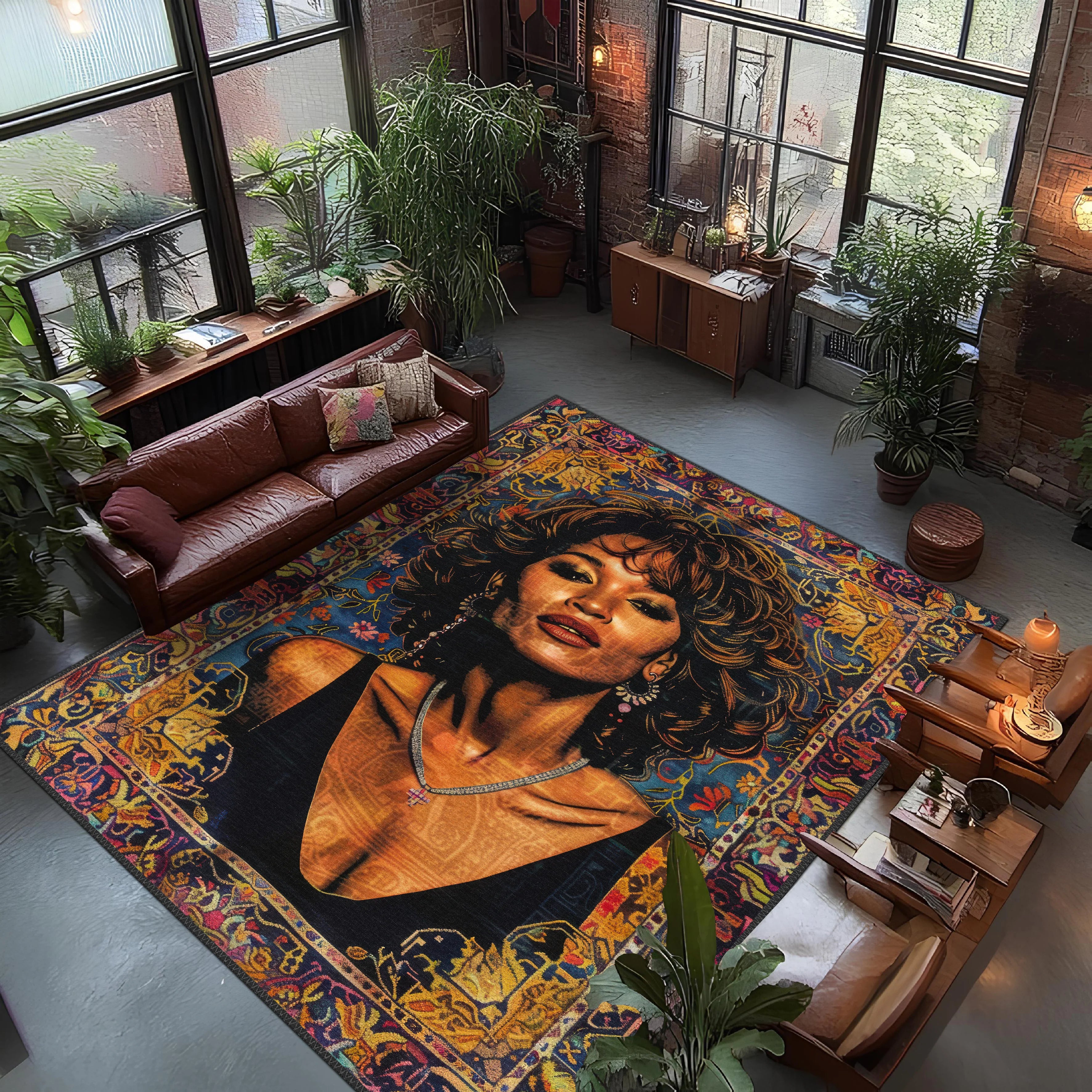 Icon Portrait Rug - Aladdinrugs