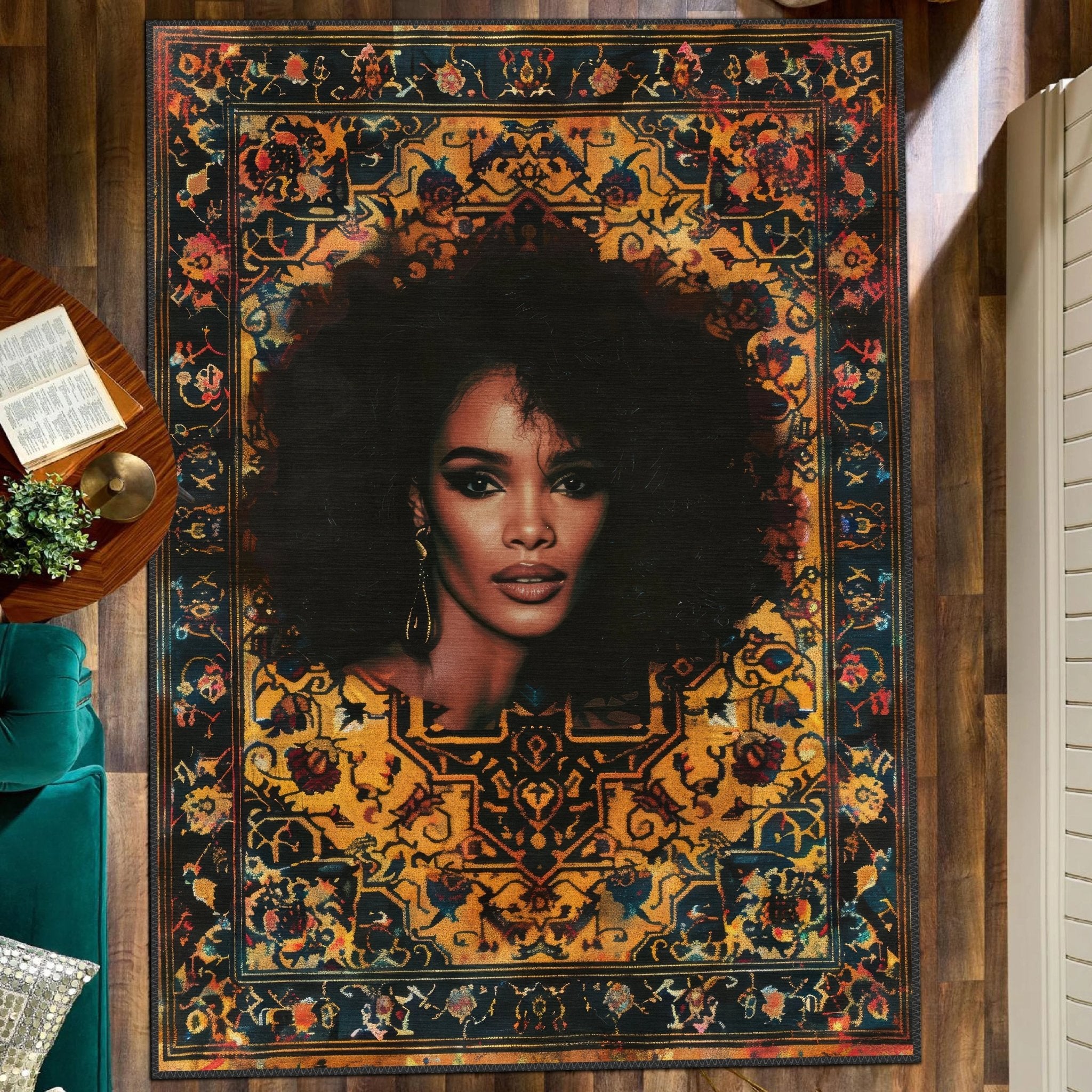 Artistic Music Icon Rug - Aladdinrugs