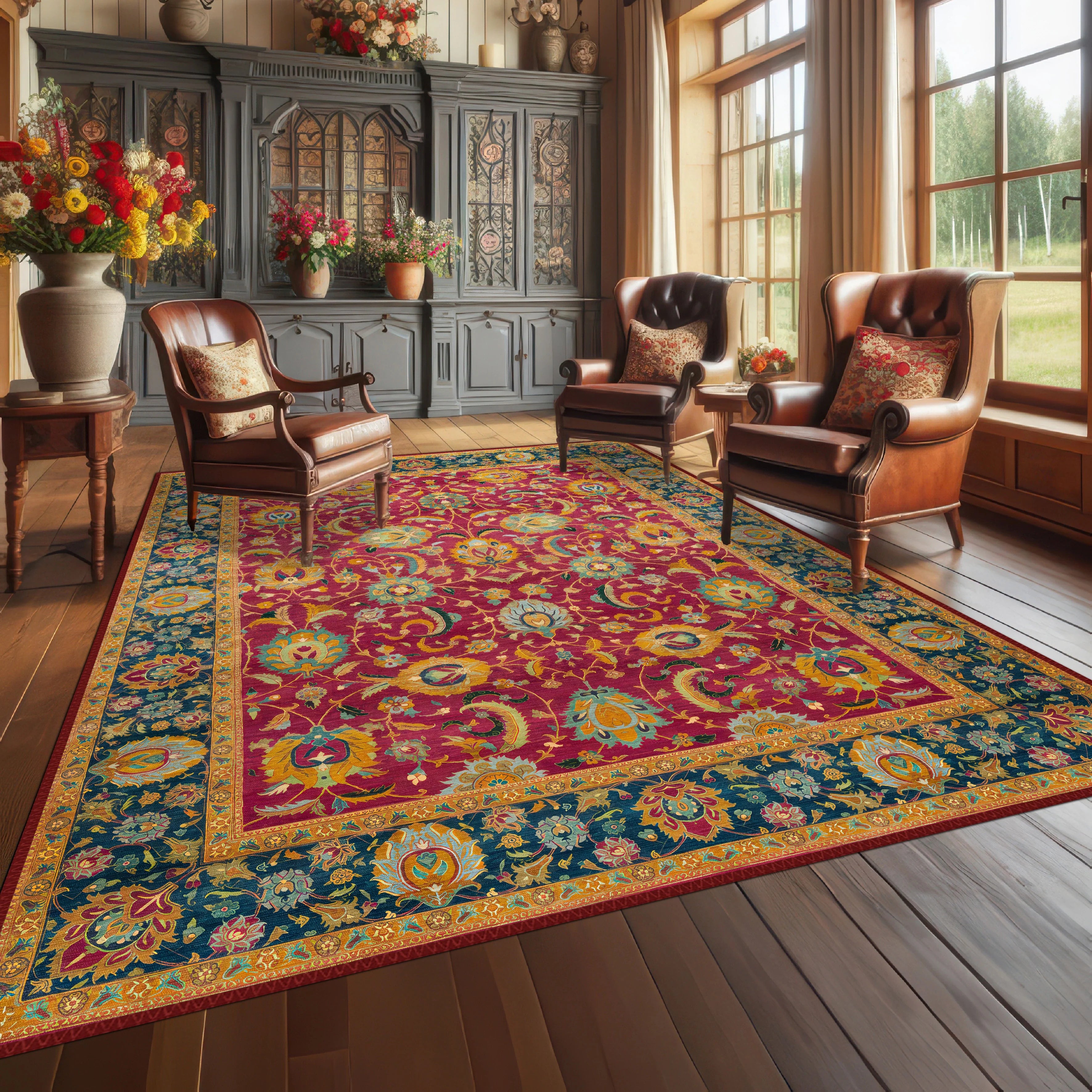 Traditional Aesthetic Rug - Aladdinrugs