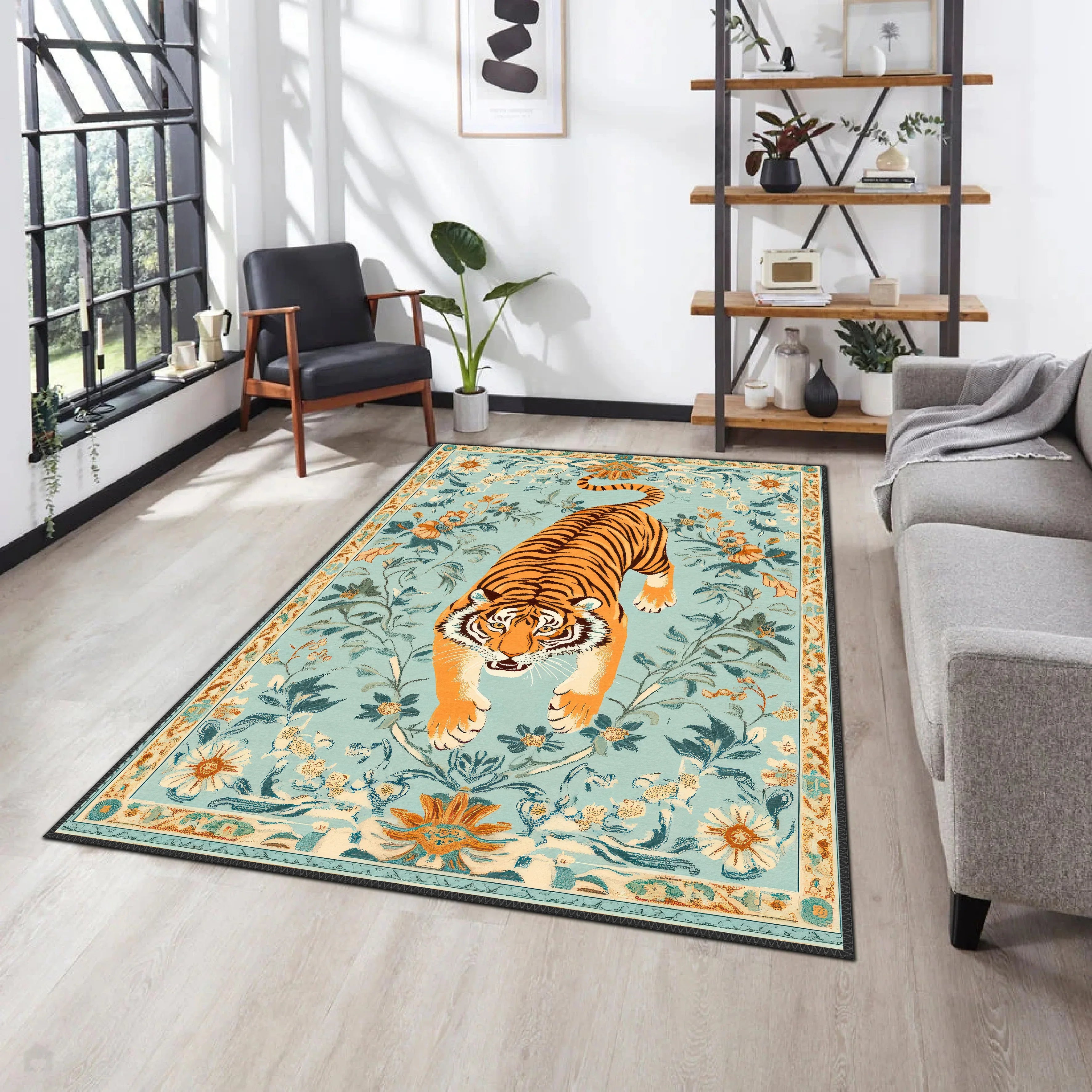 Exquisite Tiger Carpet - Aladdinrugs