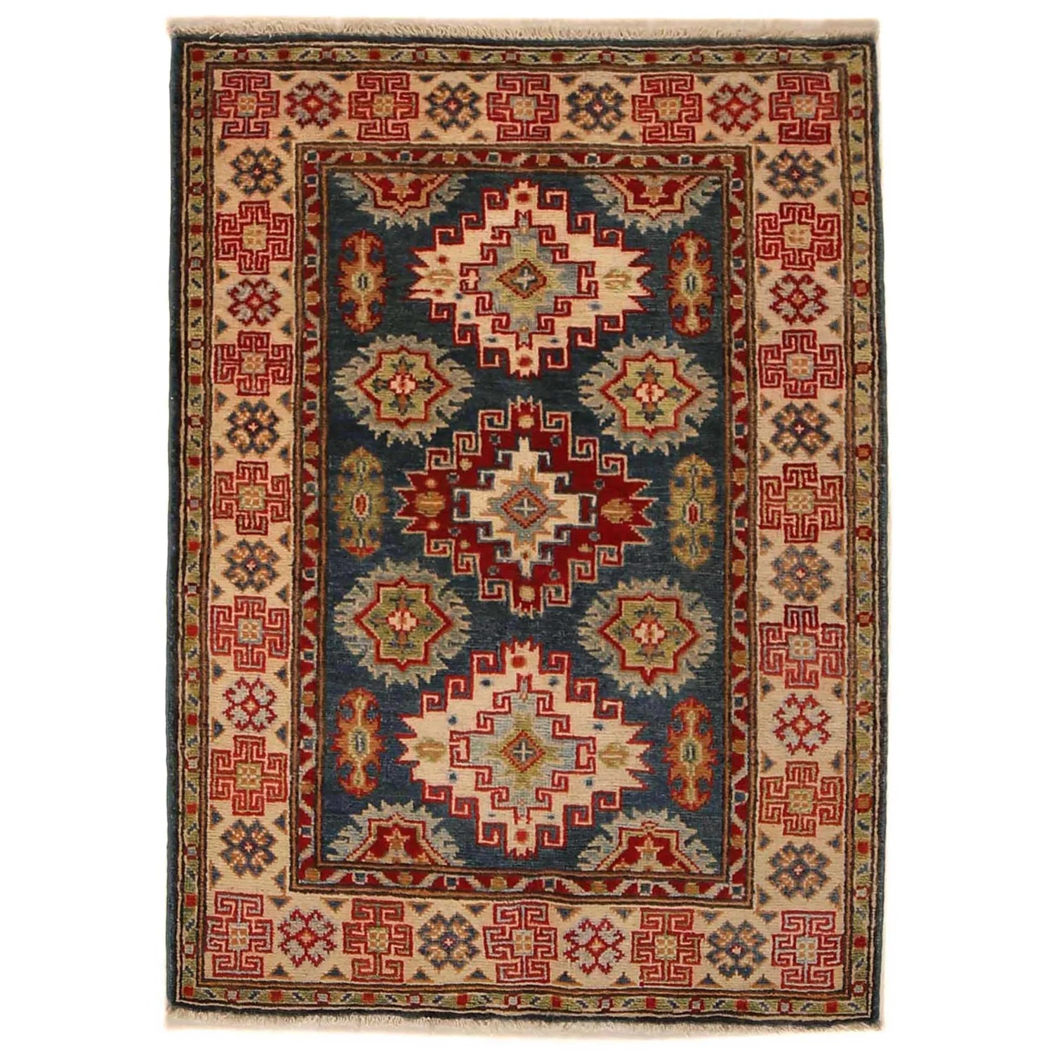 Hand Knotted Kazak Rug 86 x 115 (cm) - No. B34678