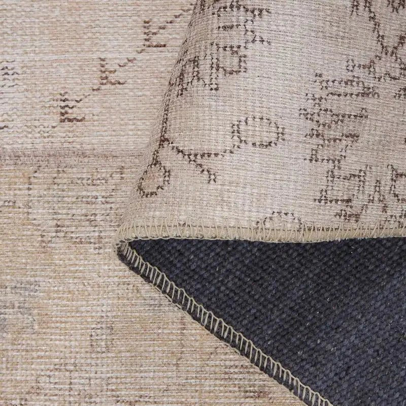 Beige Patchwork Rug - Aladdinrugs