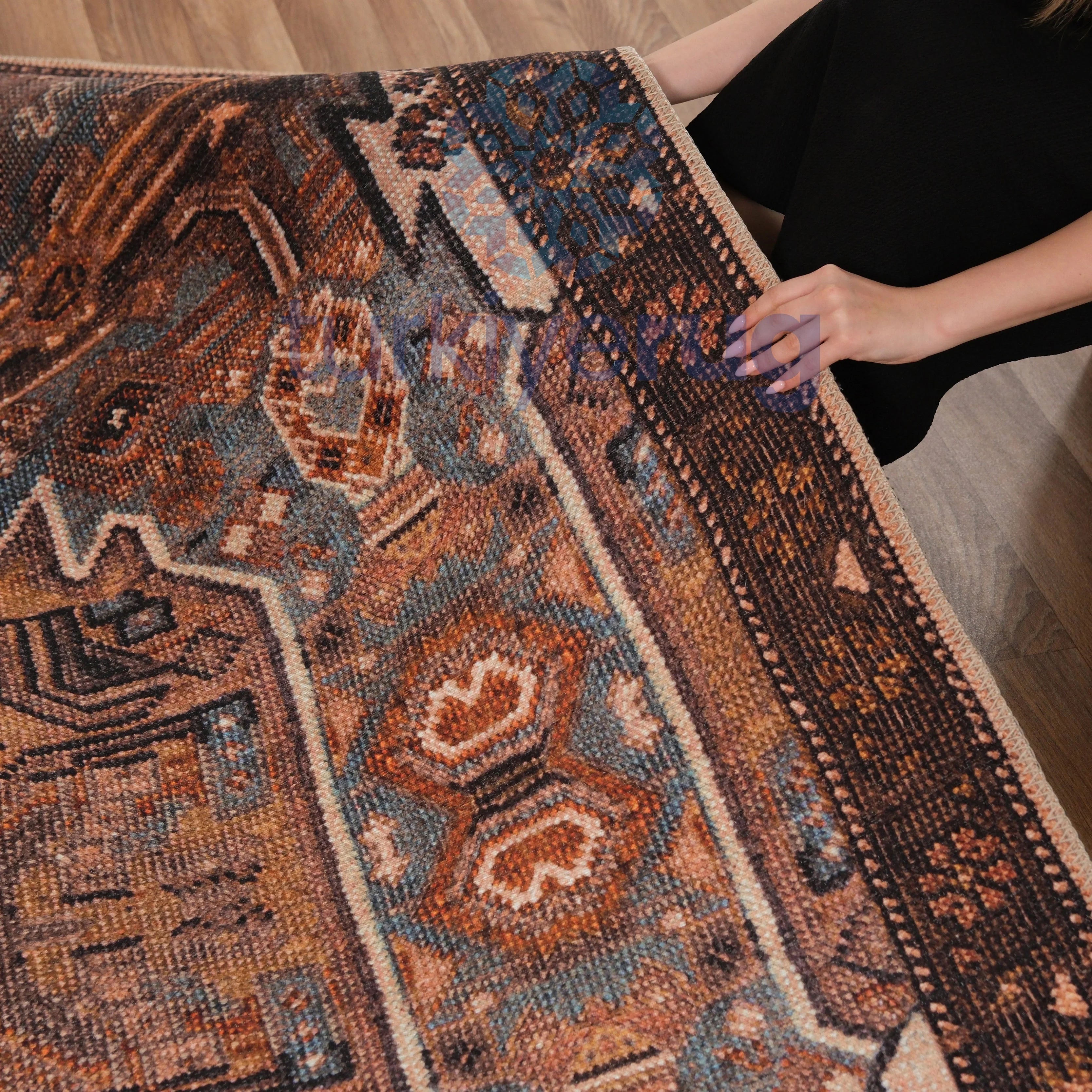 Richly Detailed Rug - Aladdinrugs