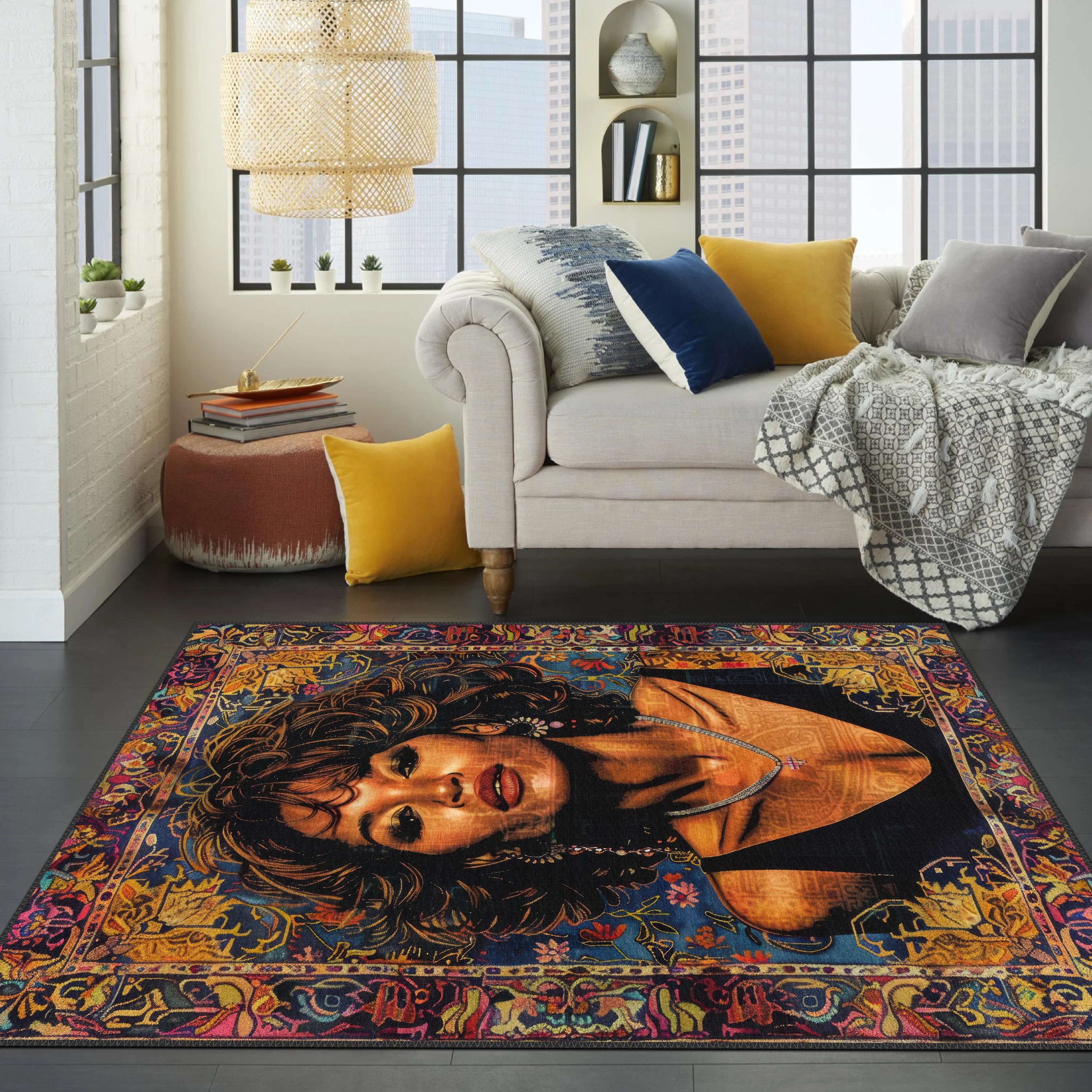 Icon Portrait Rug - Aladdinrugs