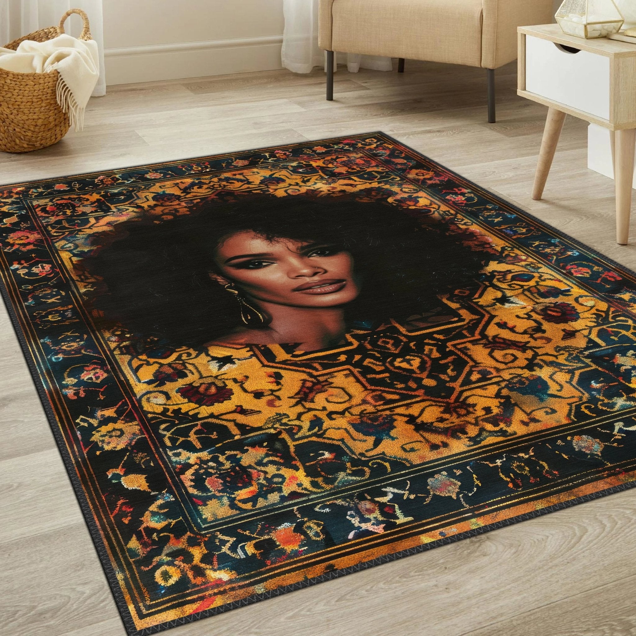 Artistic Music Icon Rug - Aladdinrugs