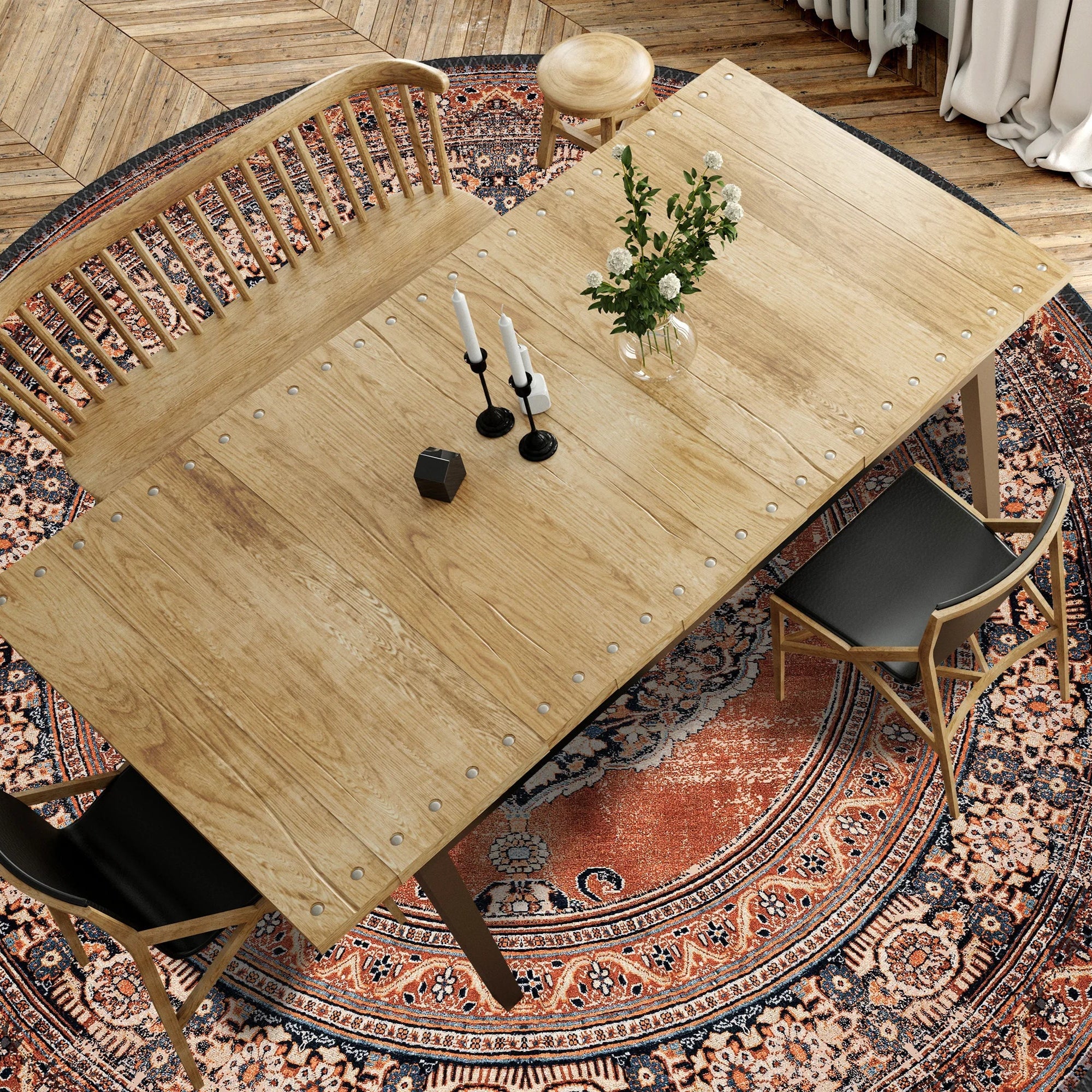 Terracotta Oriental Rug - Aladdinrugs