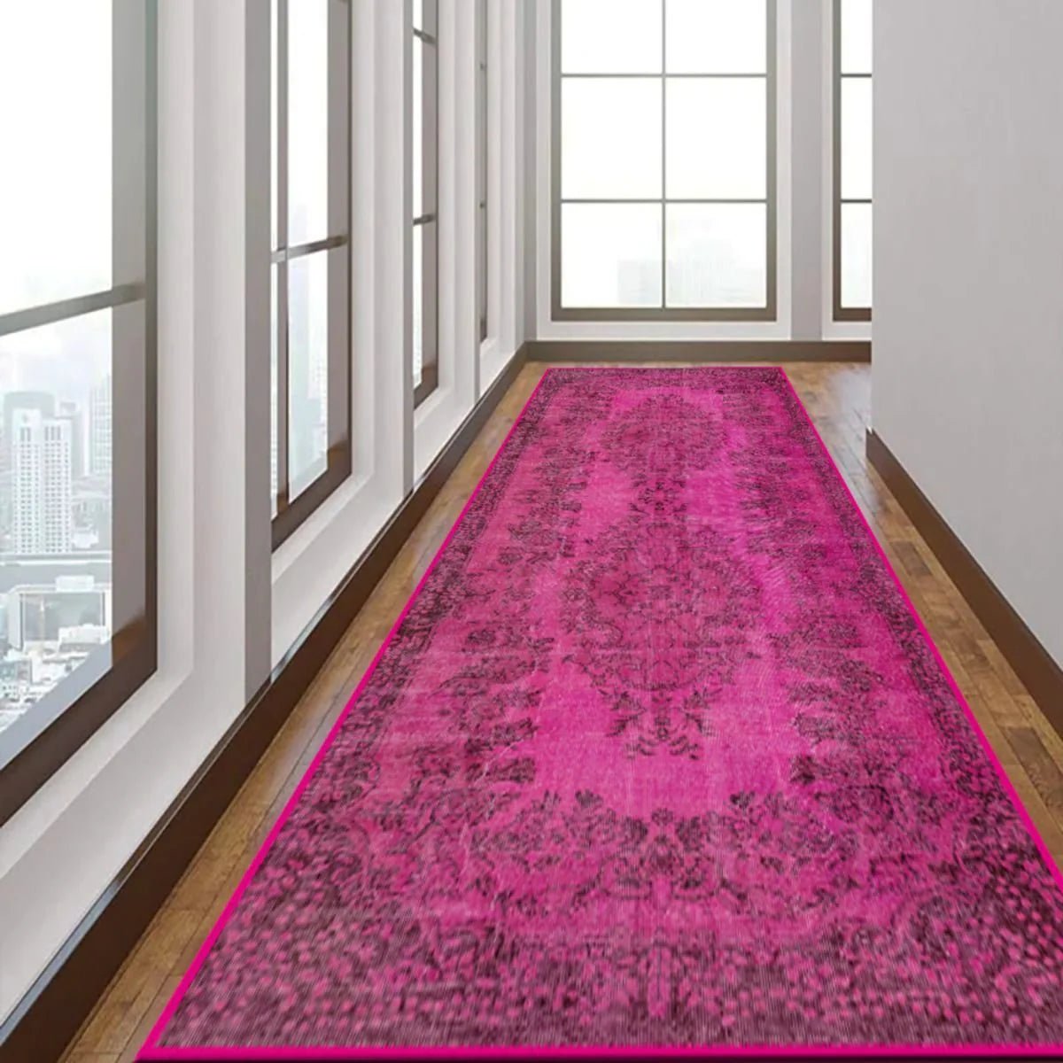 Vibrant Pink Rug - Aladdinrugs