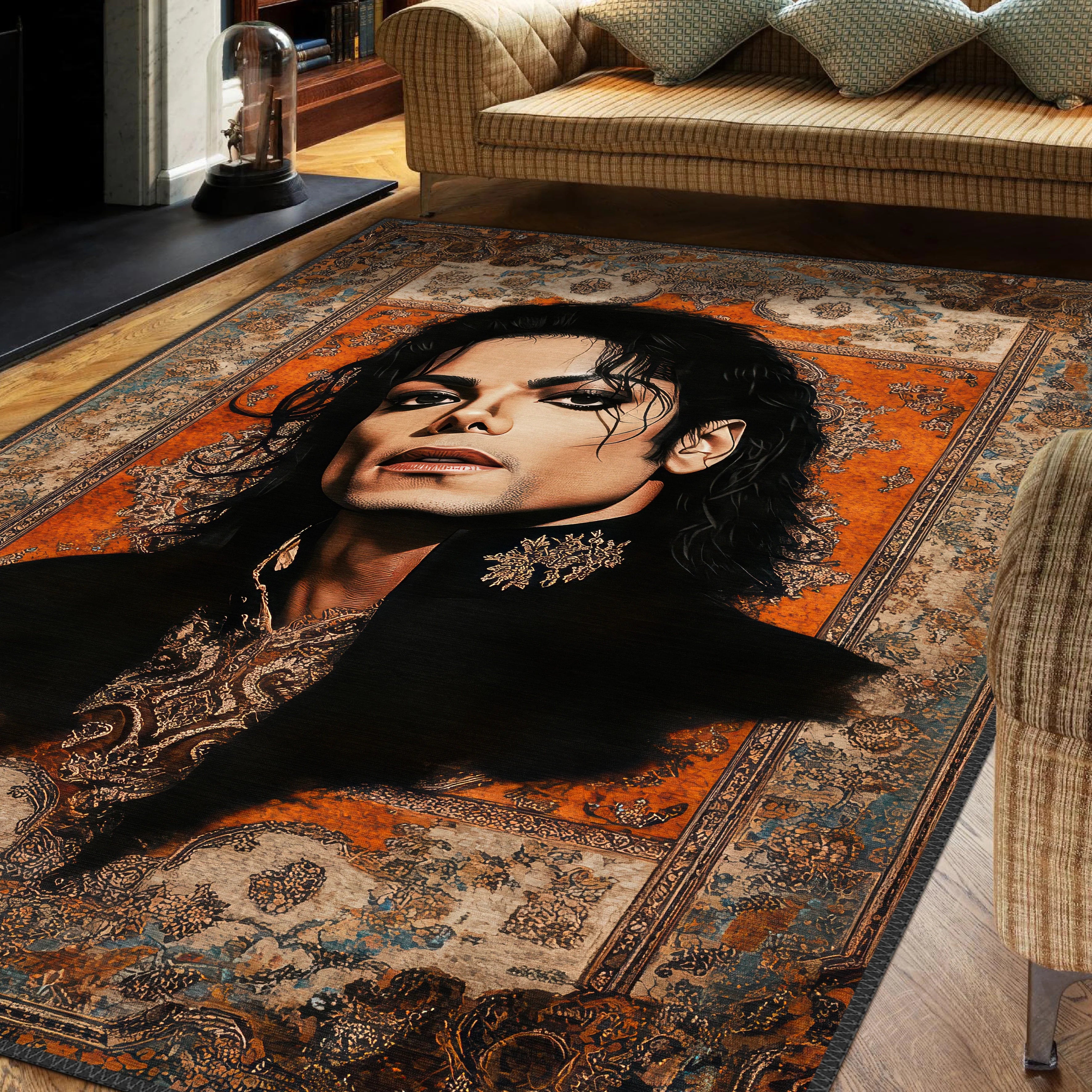 Celebrity Portrait Rug - Aladdinrugs