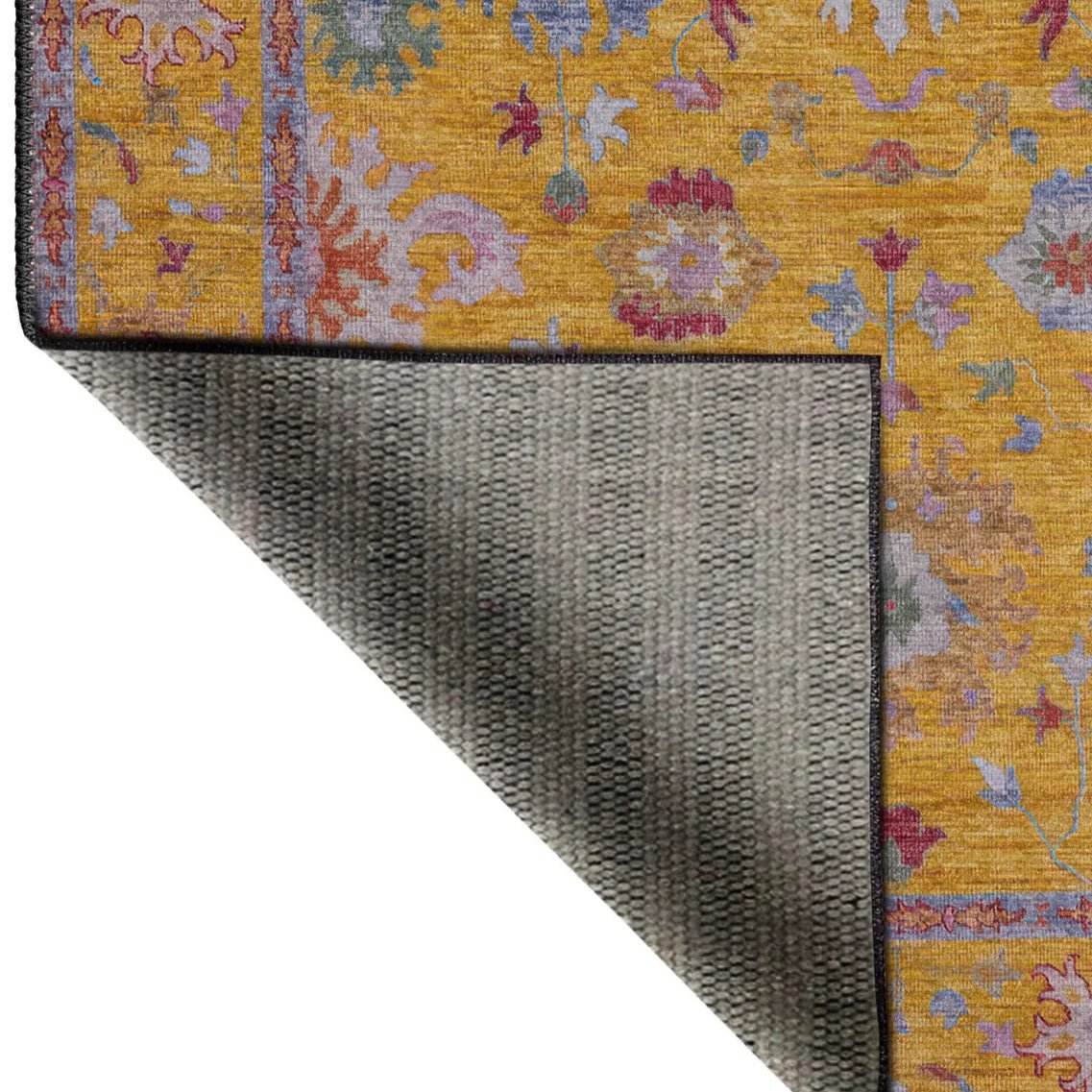 Vibrant Yellow Rug - Aladdinrugs