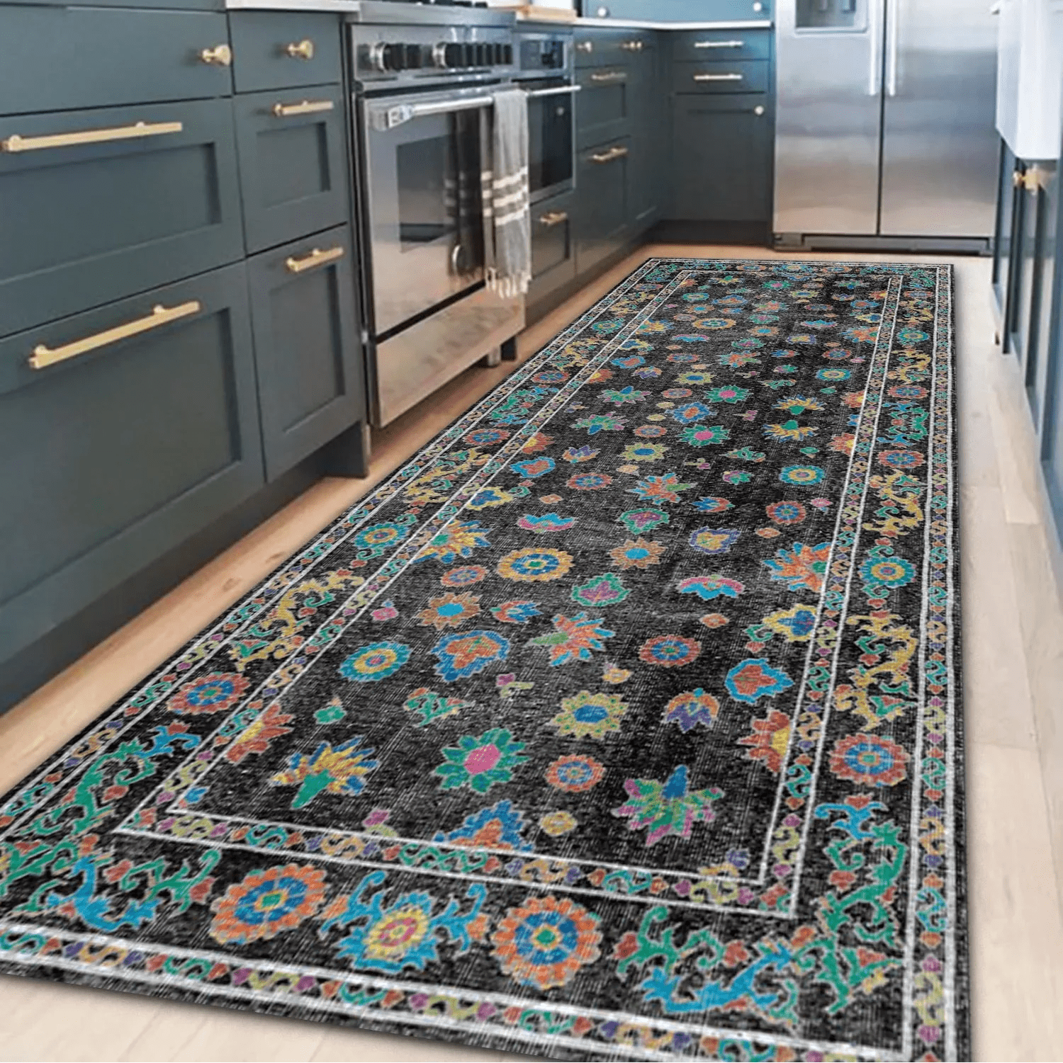 Floral Artistry Runner - Aladdinrugs
