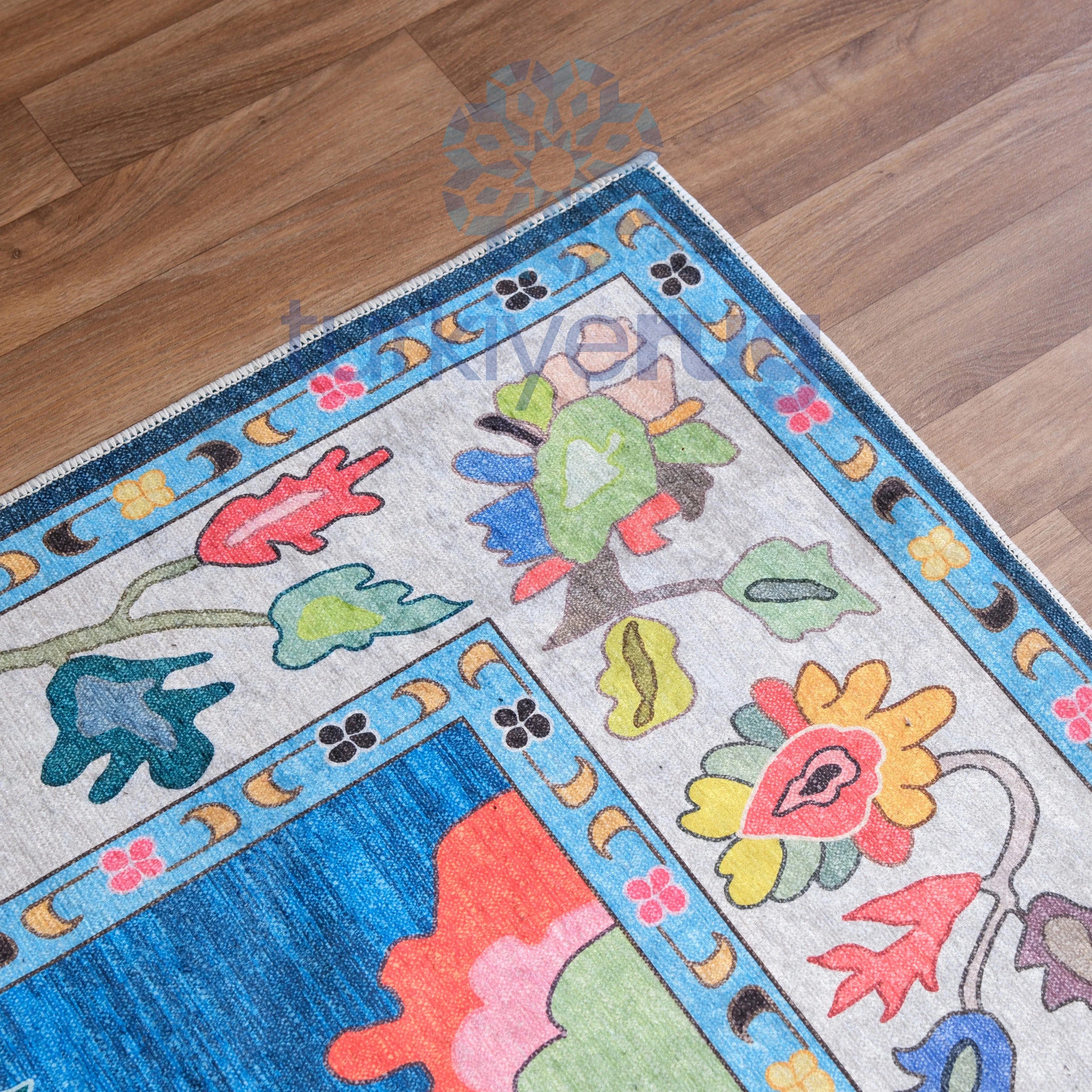 Colorful Oushak Rug - Aladdinrugs