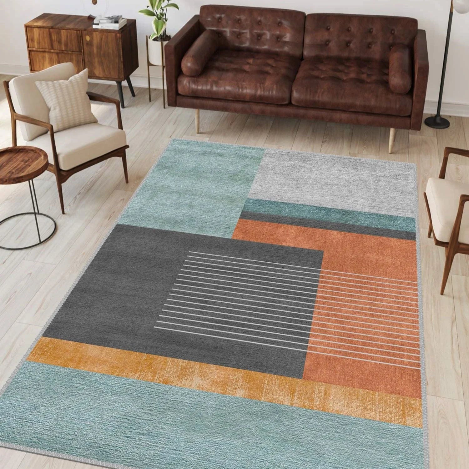 Modern Geometric Rug - Aladdinrugs