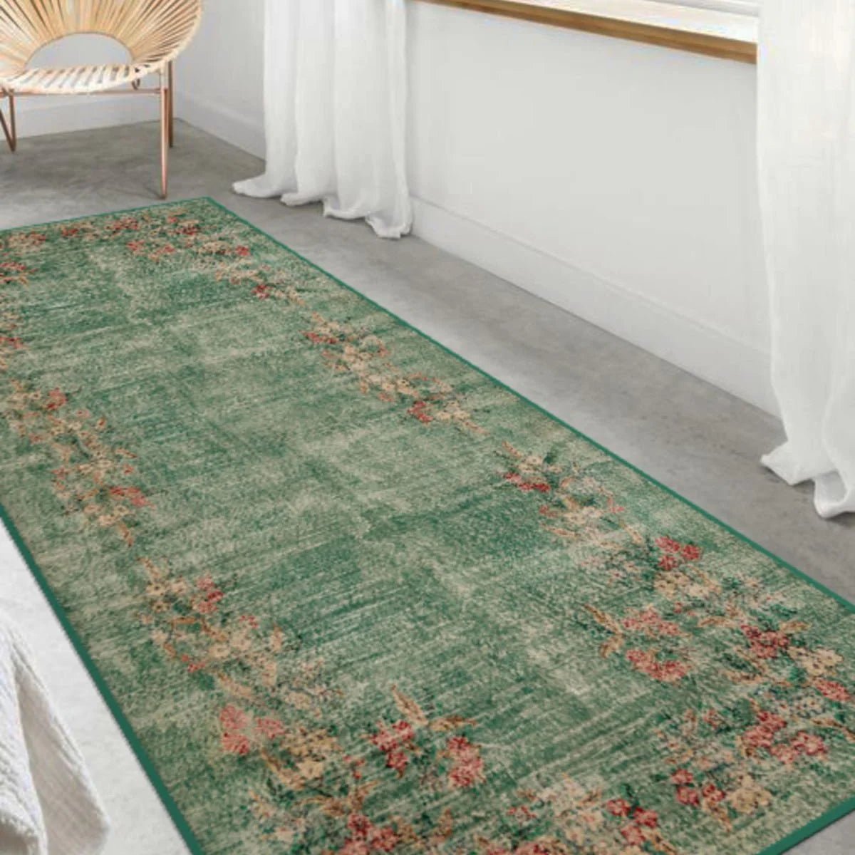 Green Antique Look - Aladdinrugs