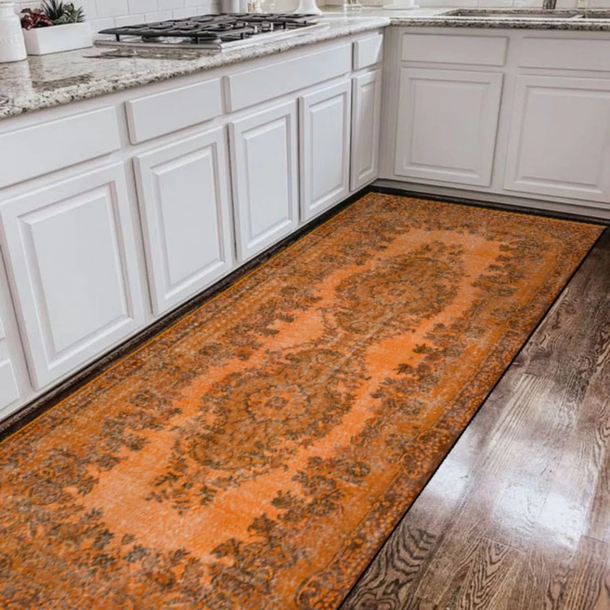 Cozy Orange Runner - Aladdinrugs