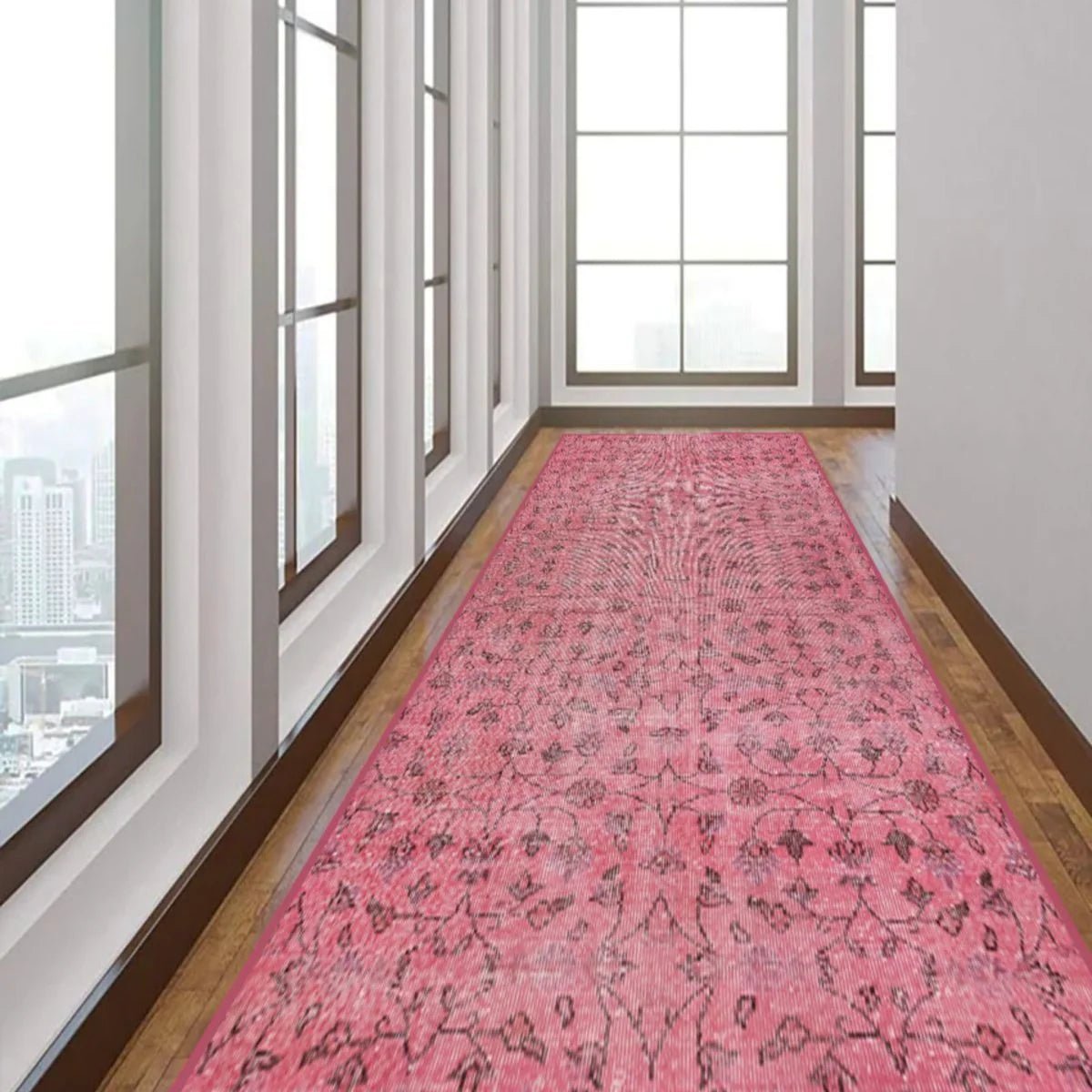 Bohemian Pink Runner - Aladdinrugs