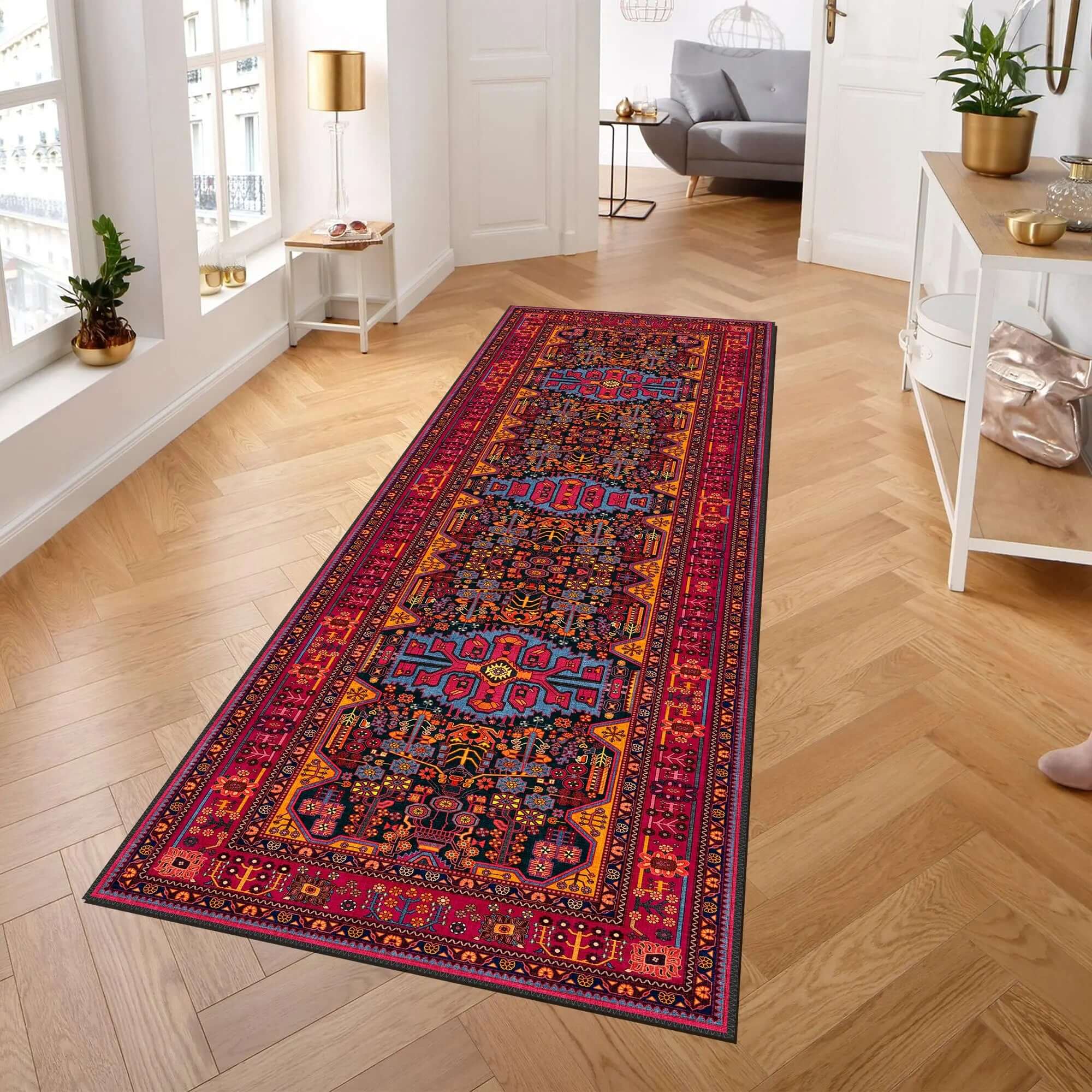 Vibrant Persian Style Bold Rug - Aladdinrugs