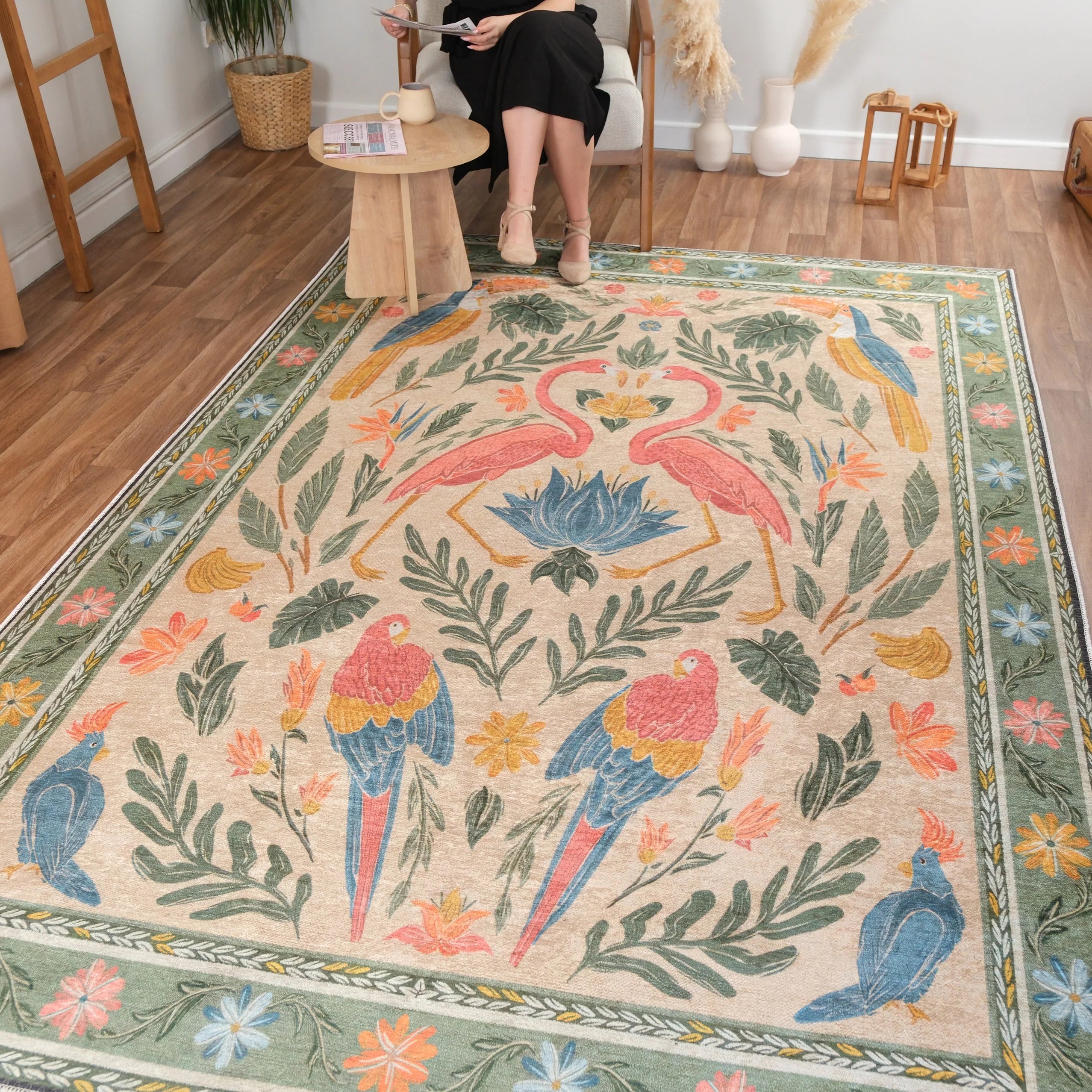 Vibrant Wildlife Rug - Aladdinrugs