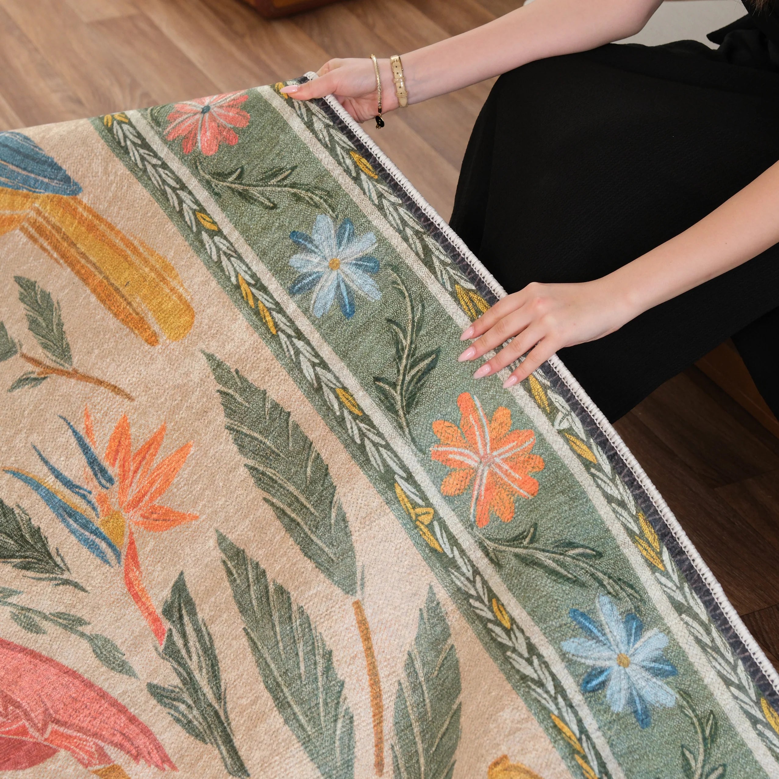 Vibrant Wildlife Rug - Aladdinrugs