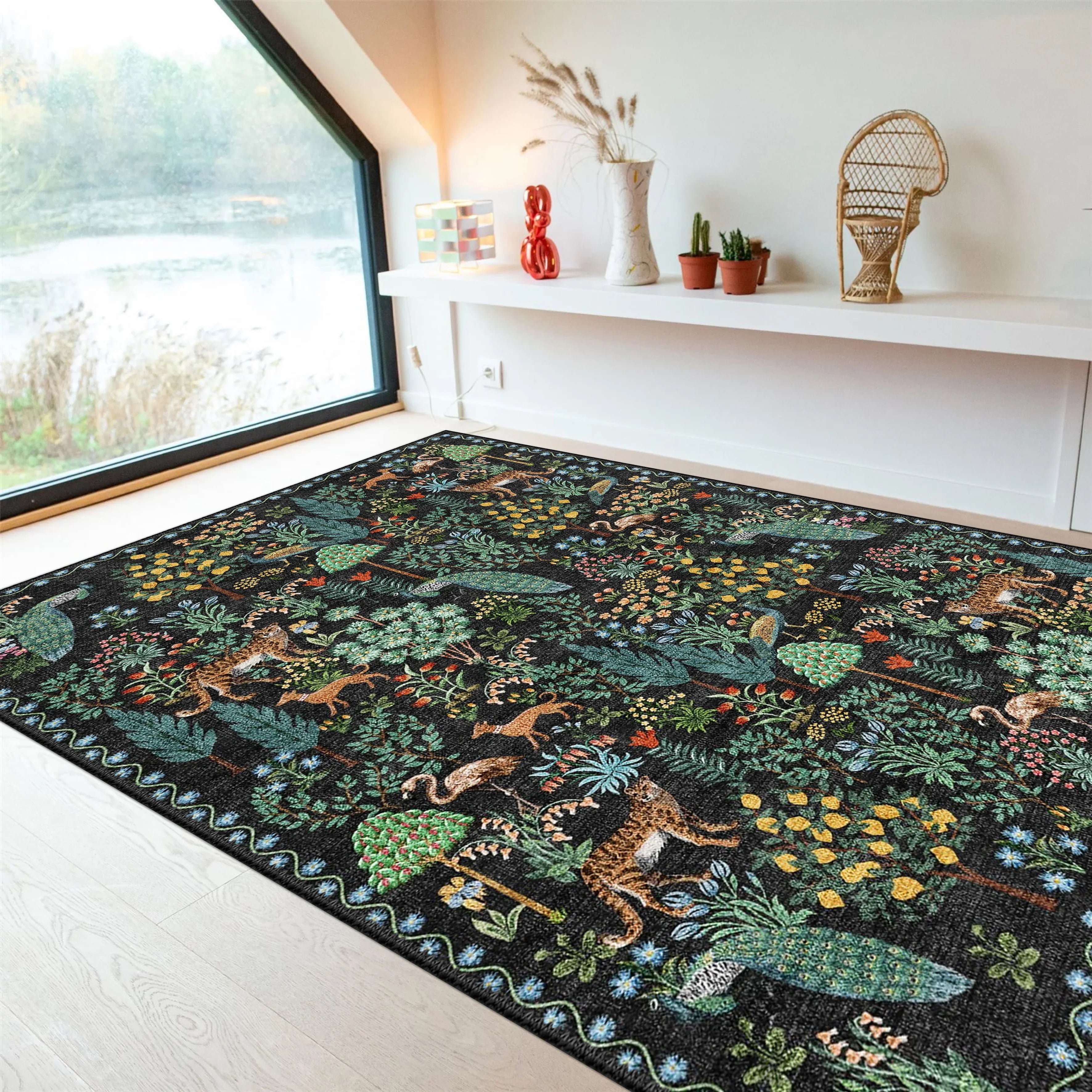Luxury Wildlife Rug - Aladdinrugs
