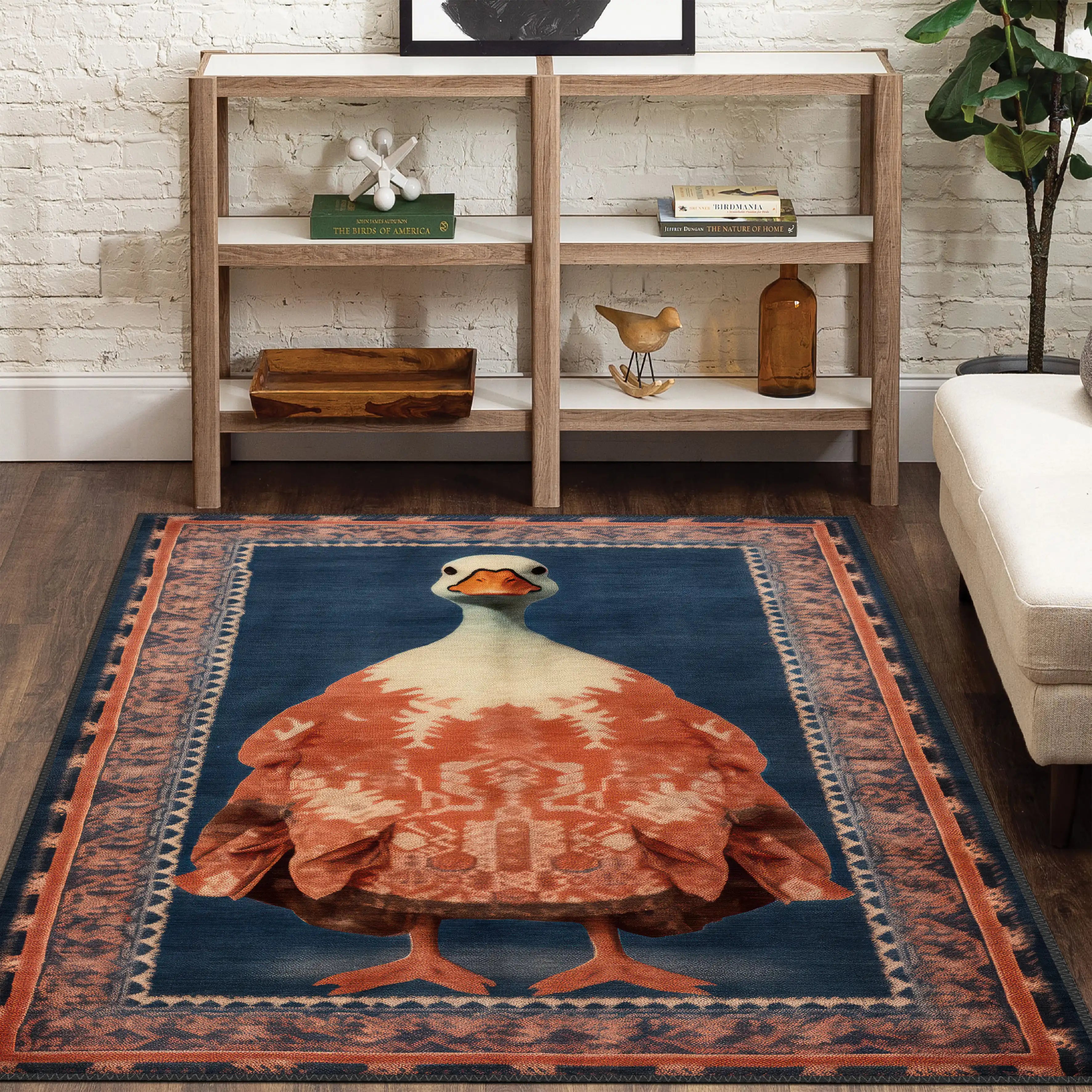 Rustic Duck Carpet - Aladdinrugs