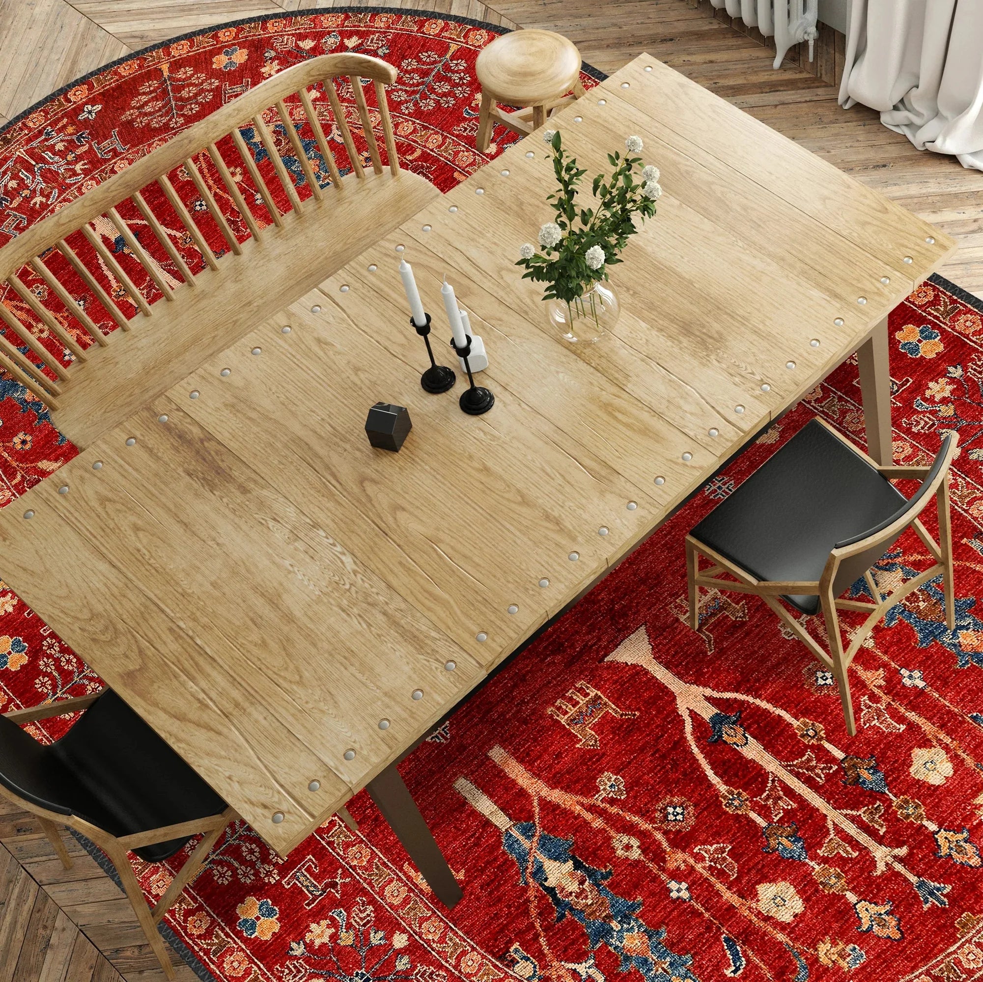 Tree and Animal Motifs - Aladdinrugs
