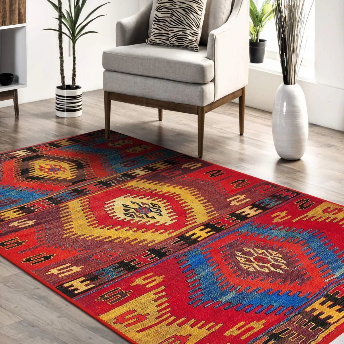 Turkish Kilim Rug - Aladdinrugs