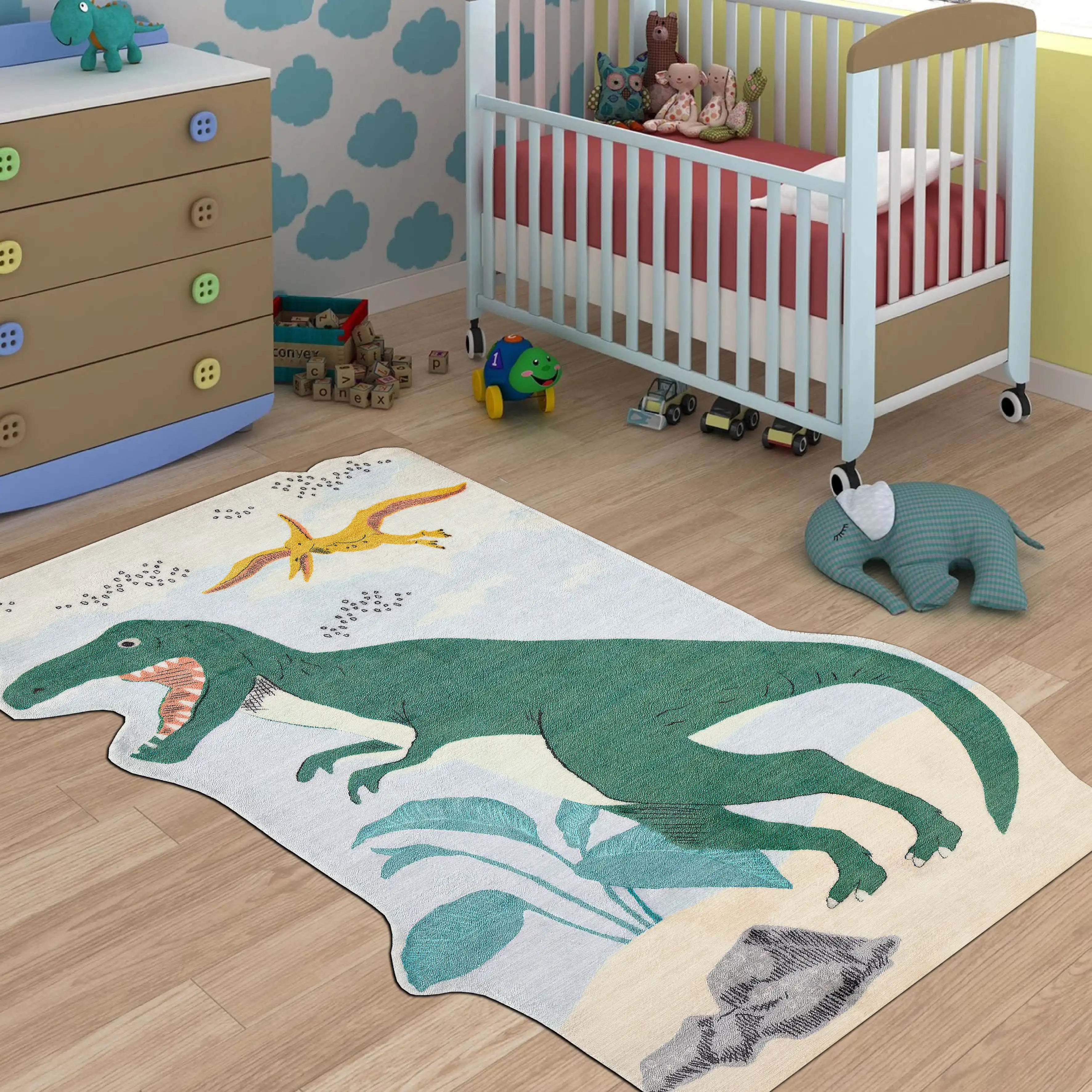 Dinosaur Kids Rug - Aladdinrugs